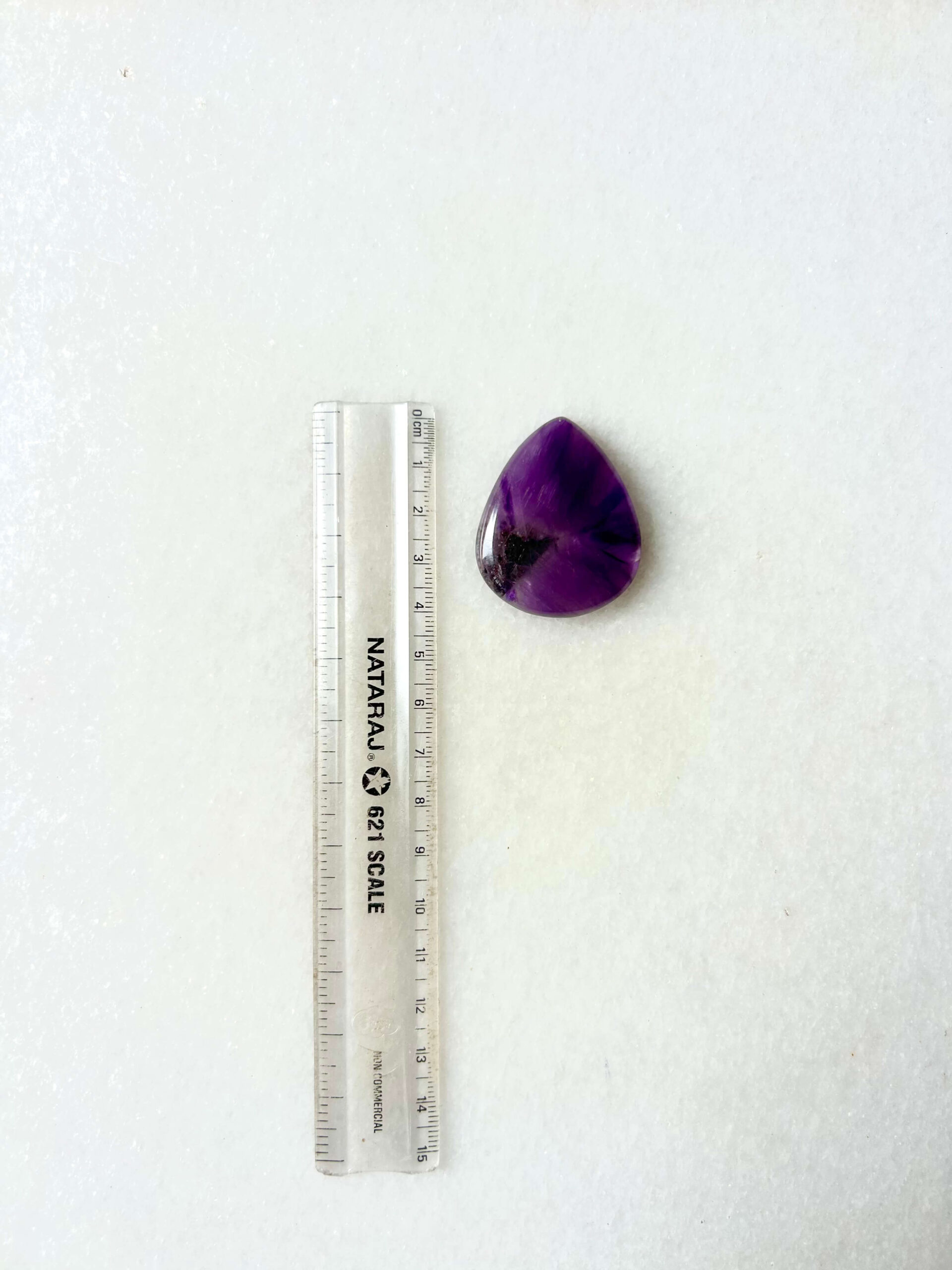 41 mm Medium Grade Amethyst Stone - Image 3