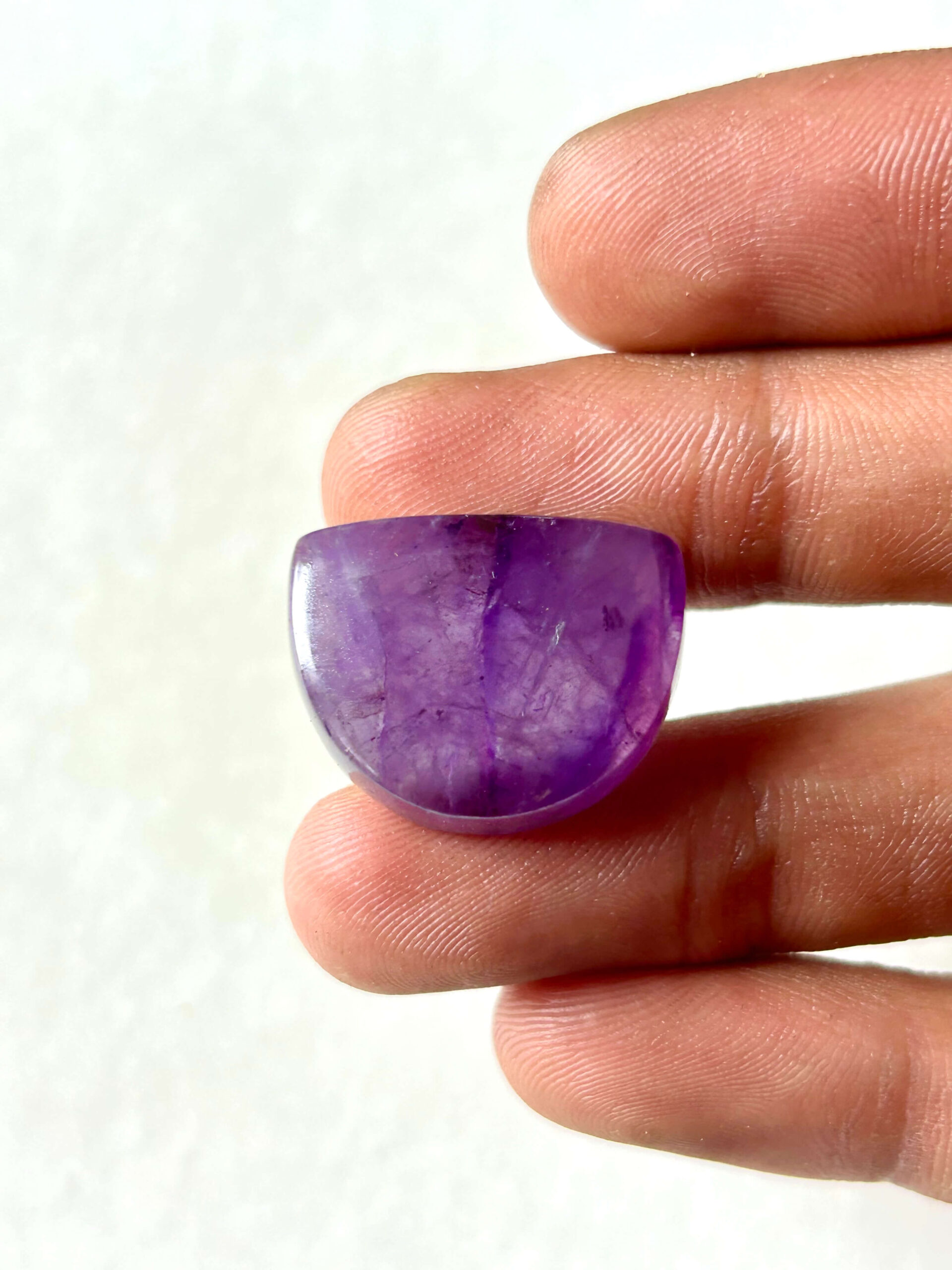 23 mm Amethyst Stone – Medium Grade