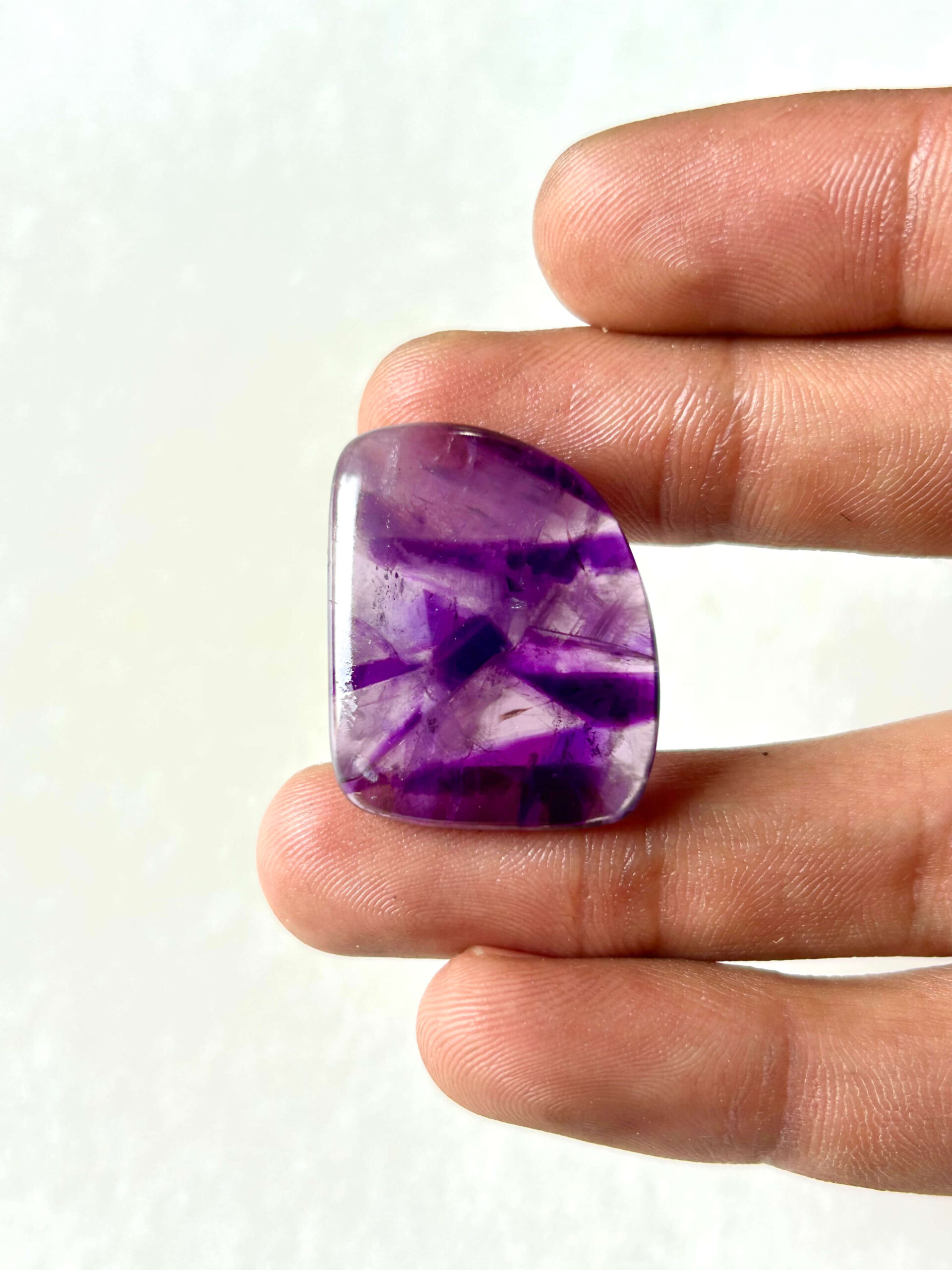 29 mm Medium Grade Amethyst Stone