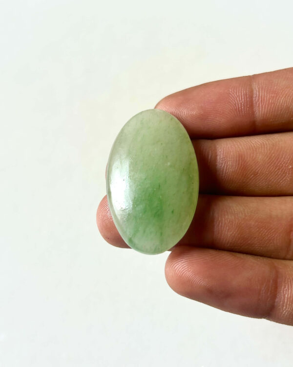 38 mm Green Jade Cabochon