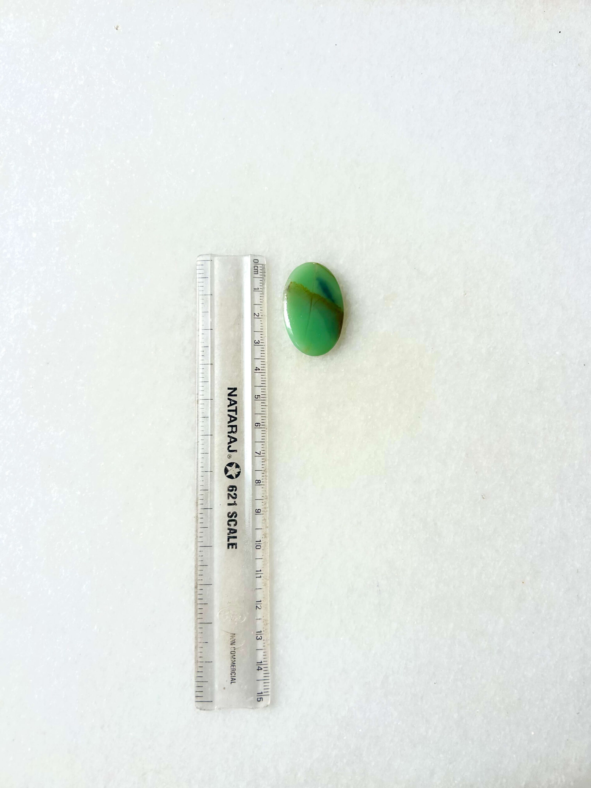 35 mm Green Jade Stone - Image 2
