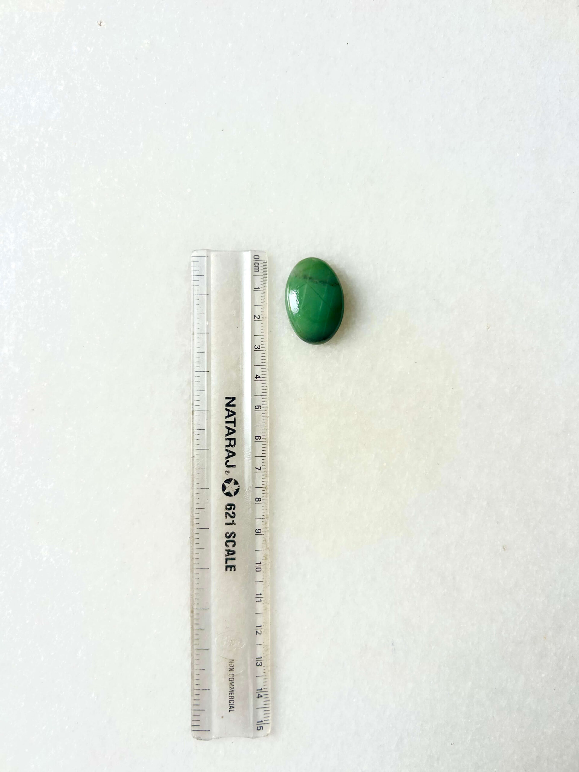 29 mm Green Jade for Jewelry Making - Image 2