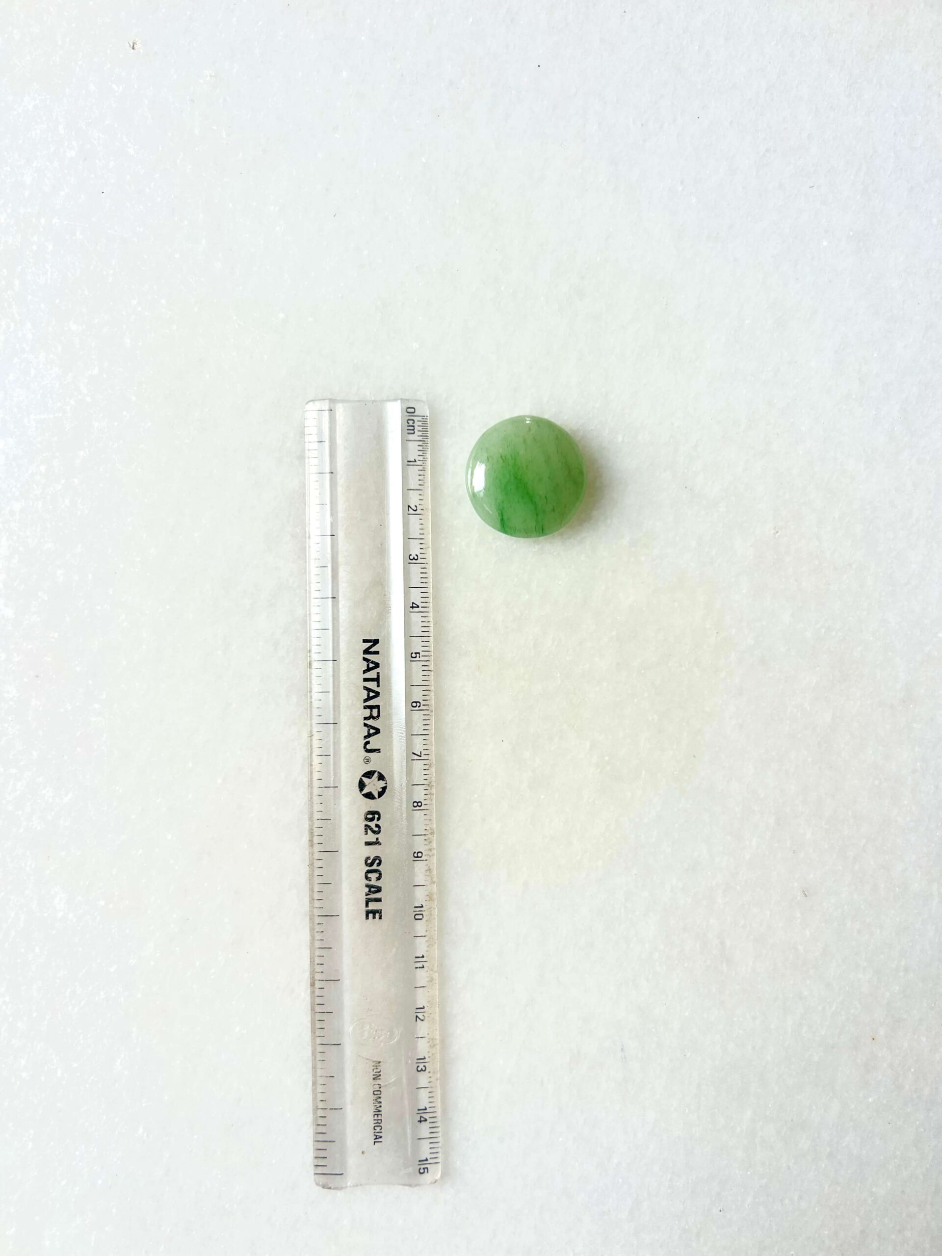 25 mm Green Jade Stone - Image 2