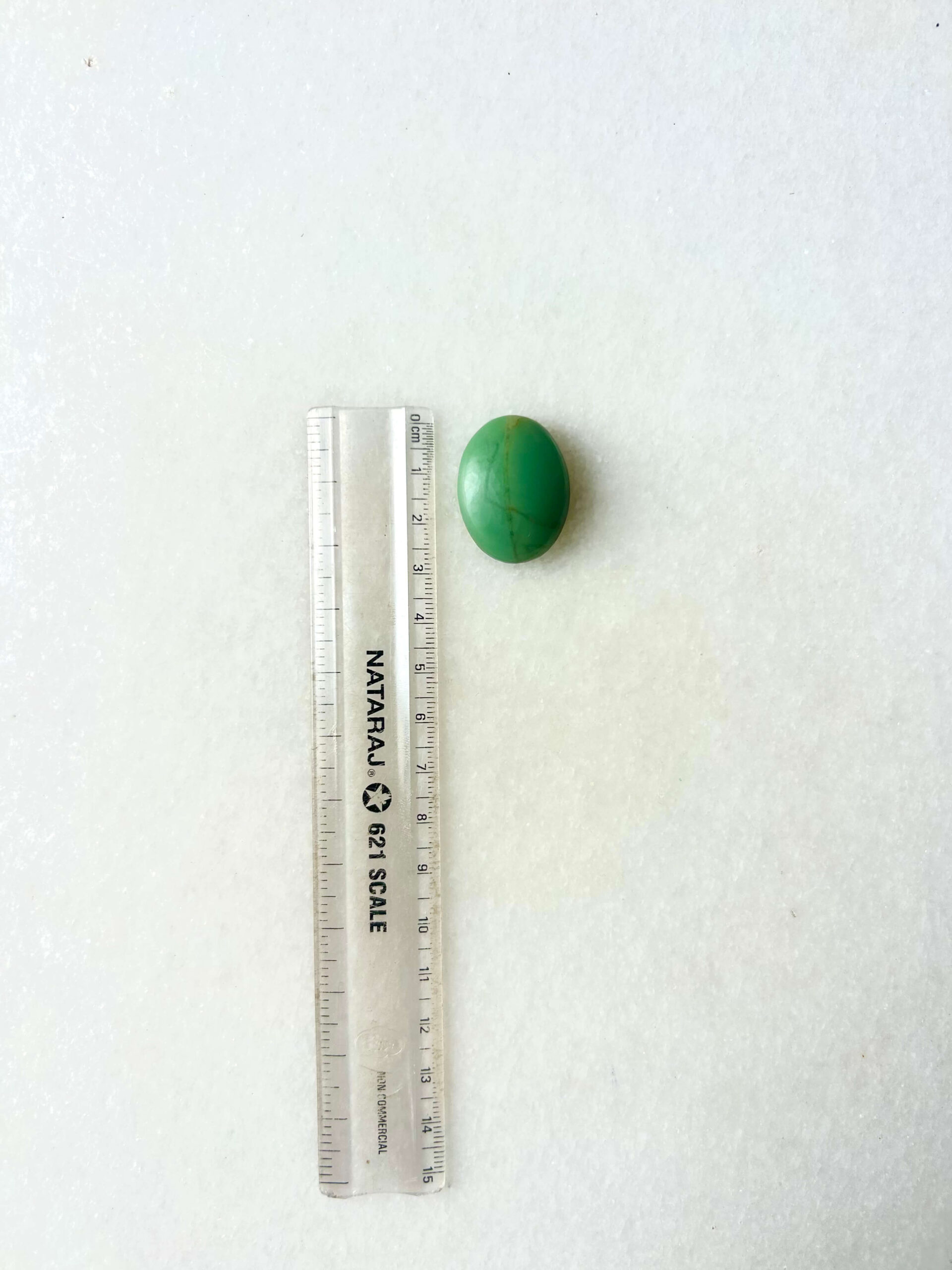 29 mm Green Jade Stone - Image 2