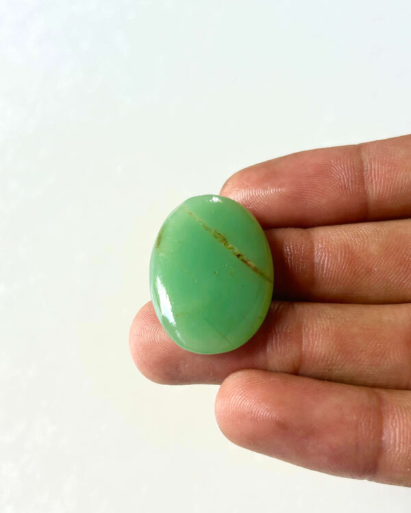 31 mm Green Jade for Jewelry Making