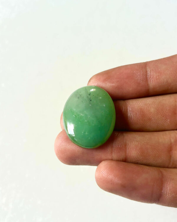 29 mm Freeform Green Jade Cabochon