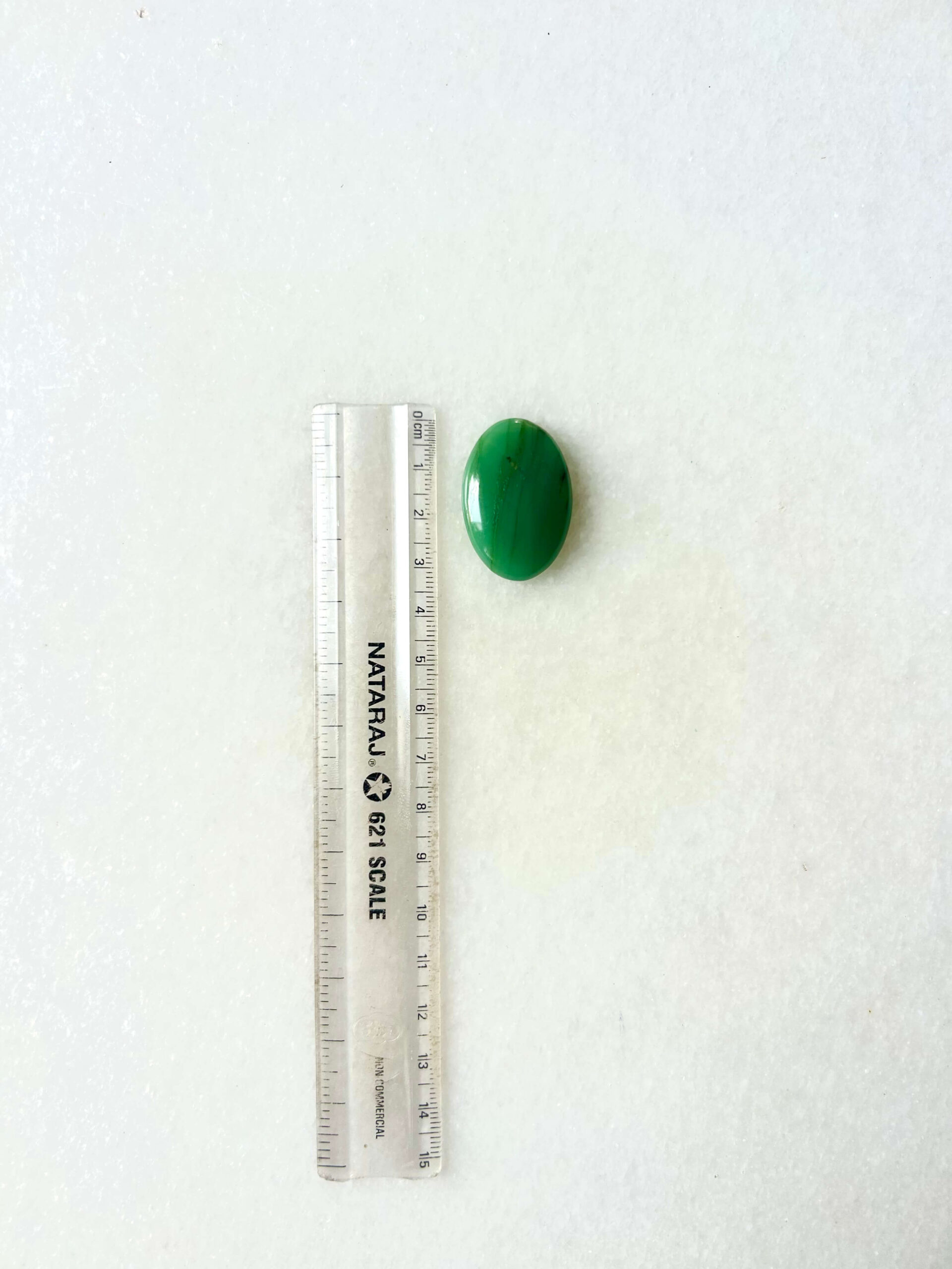 30 mm Green Jade Stone - Image 2