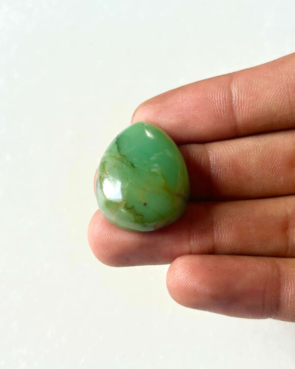 29 mm Green Jade Cabochon