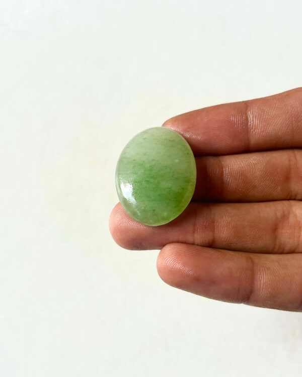31 mm Green Jade Stone