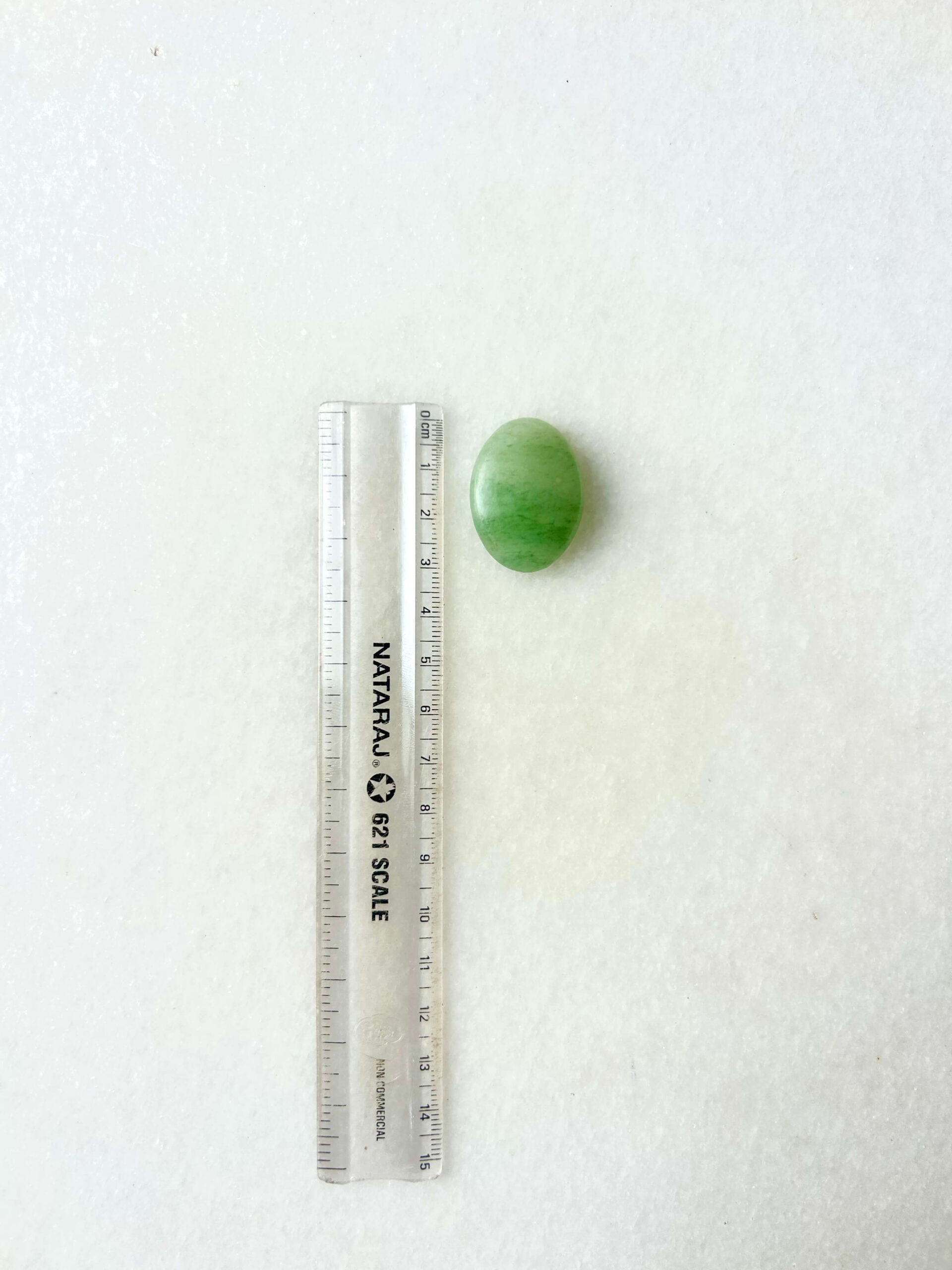 31 mm Green Jade Stone - Image 2