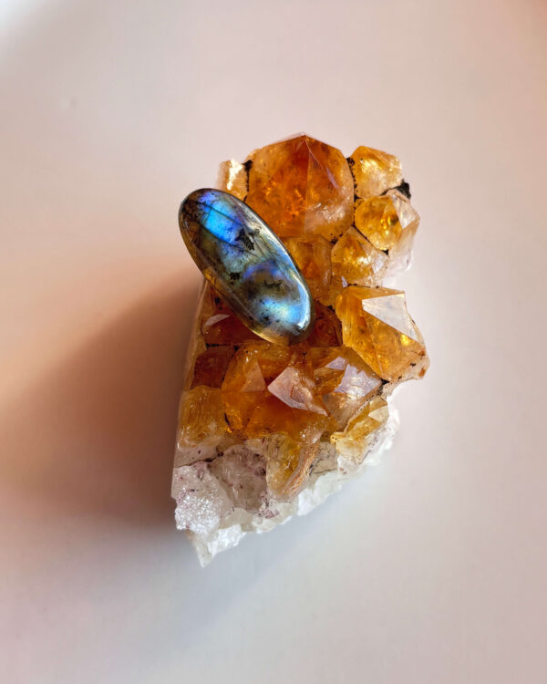 26mm Labradorite Cabochon for Pendant Making