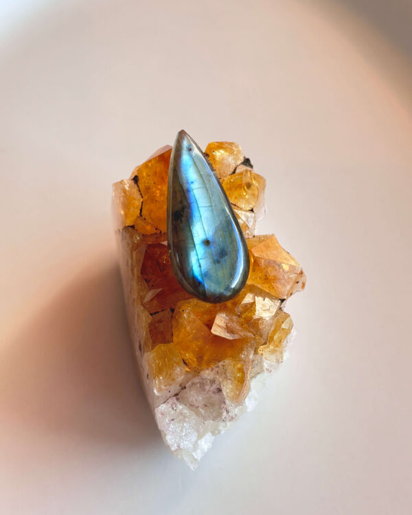 35mm Labradorite Cabochon for Artisan Jewelry