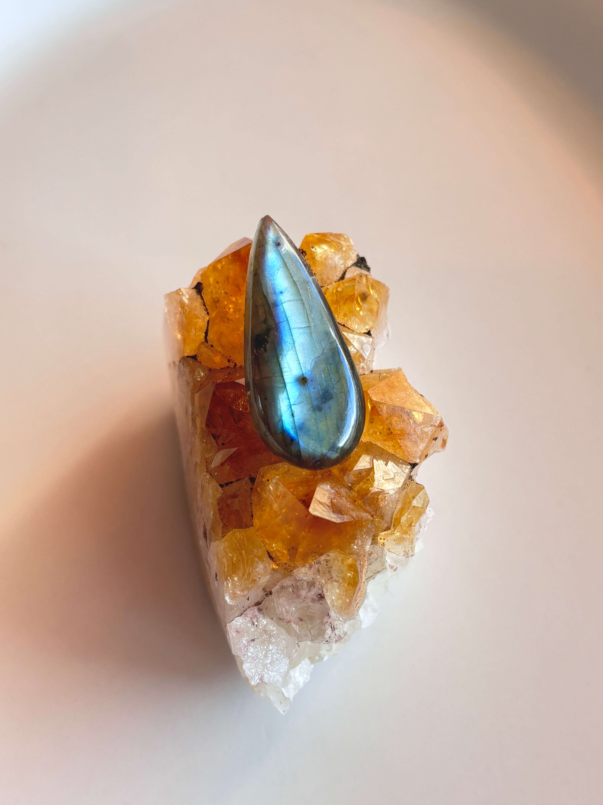 35mm Labradorite Cabochon for Artisan Jewelry