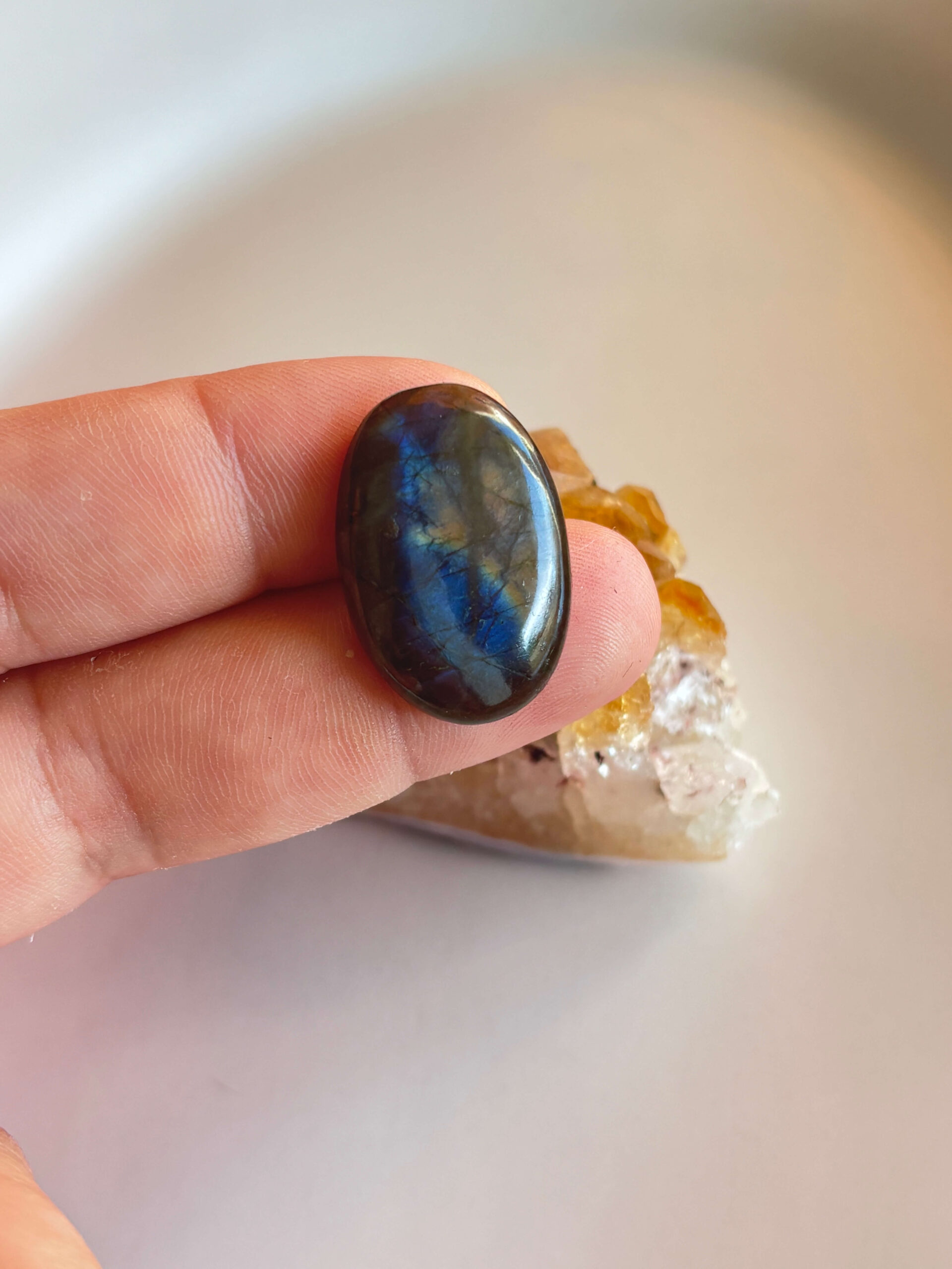 29mm Labradorite Cabochon for Handcrafted Accessories - Image 3