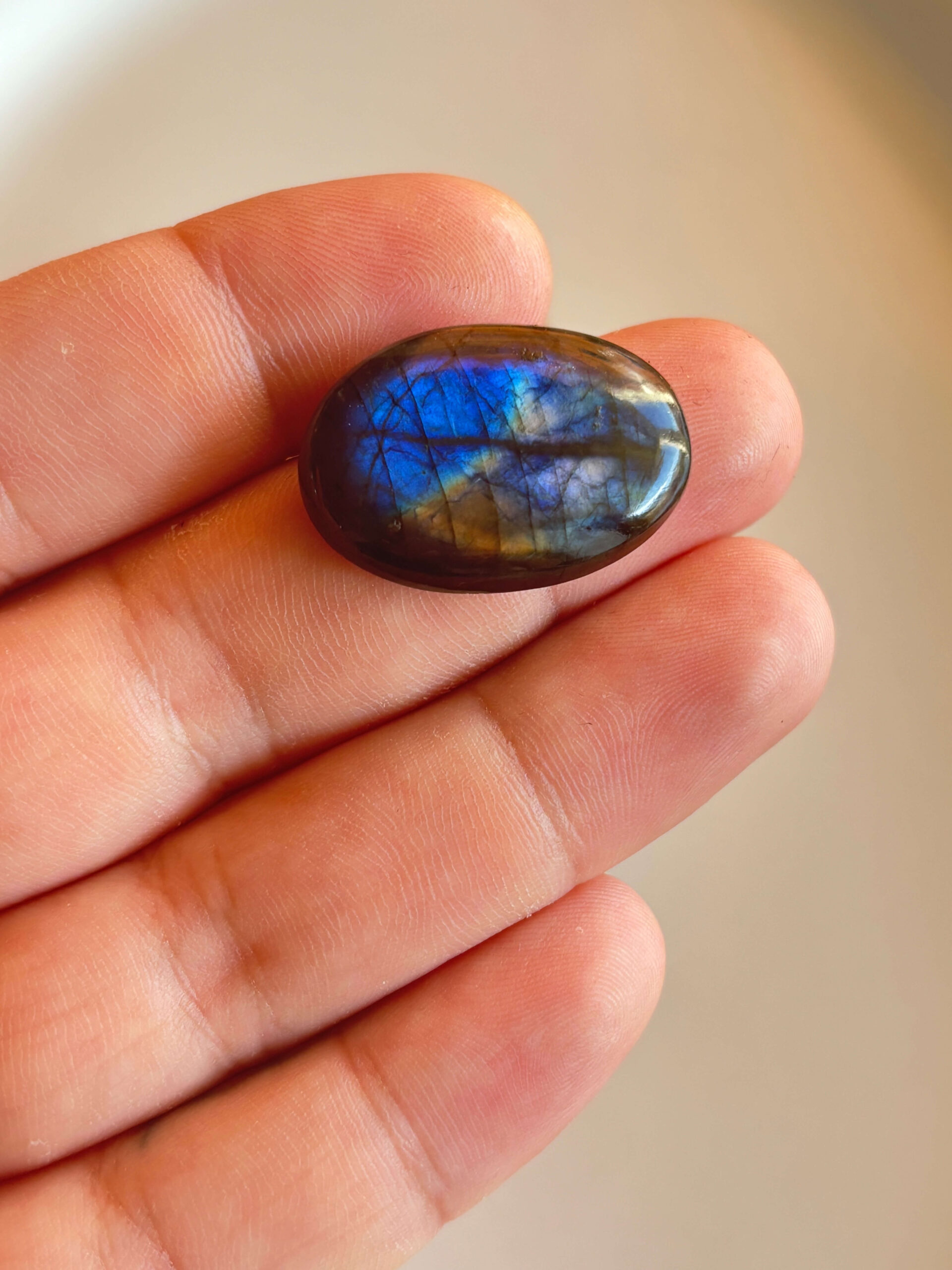 29mm Labradorite Cabochon for Handcrafted Accessories - Image 2