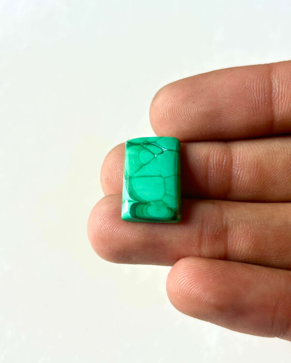 20 mm Green and Blue Malachite Chrysocolla Cabochon