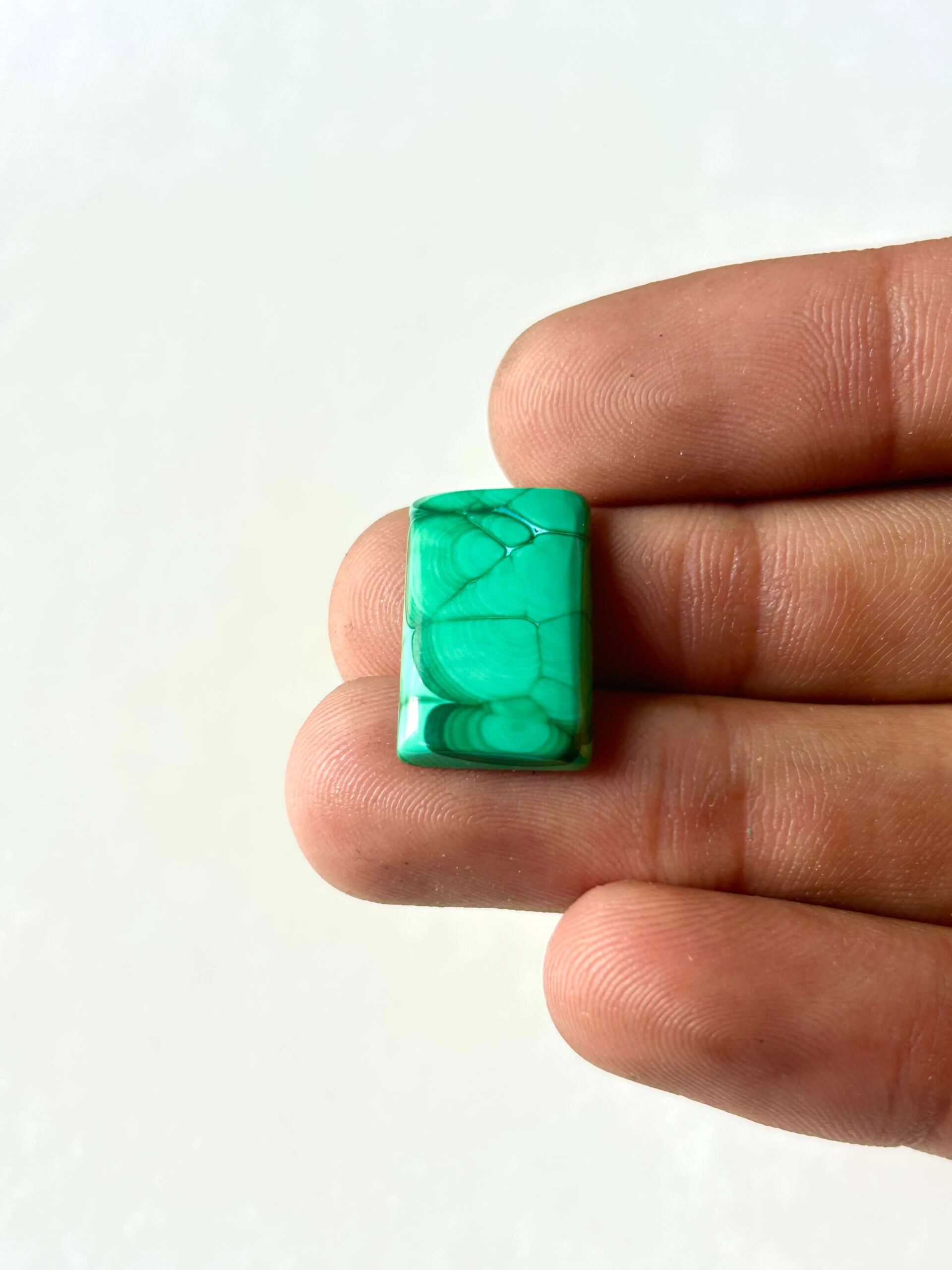20 mm Green and Blue Malachite Chrysocolla Cabochon