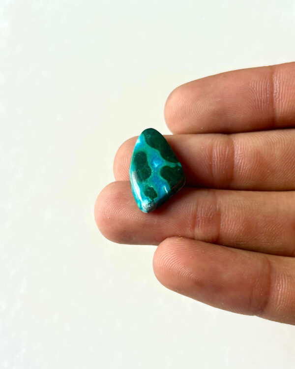 20 mm Malachite and Chrysocolla Stone