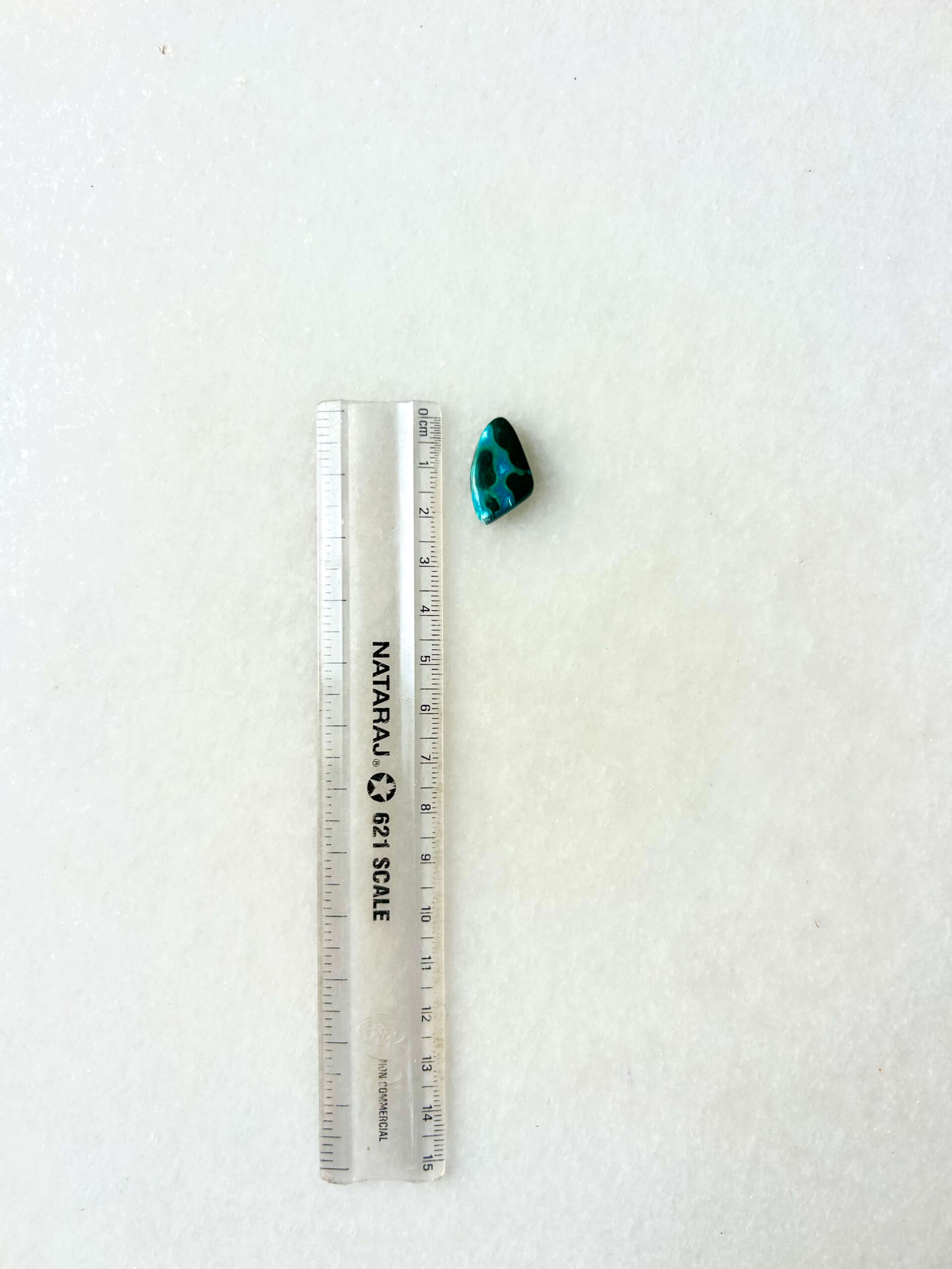 20 mm Malachite and Chrysocolla Stone - Image 2