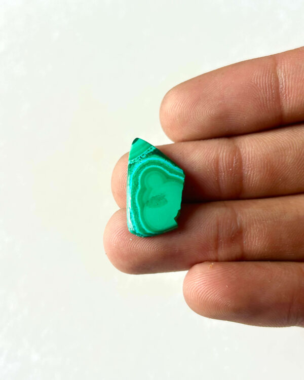 23 mm Malachite Chrysocolla for Macrame