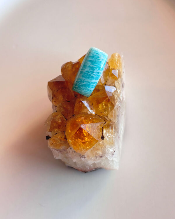 21mm Amazonite Cabochon for Handcrafted Accessories