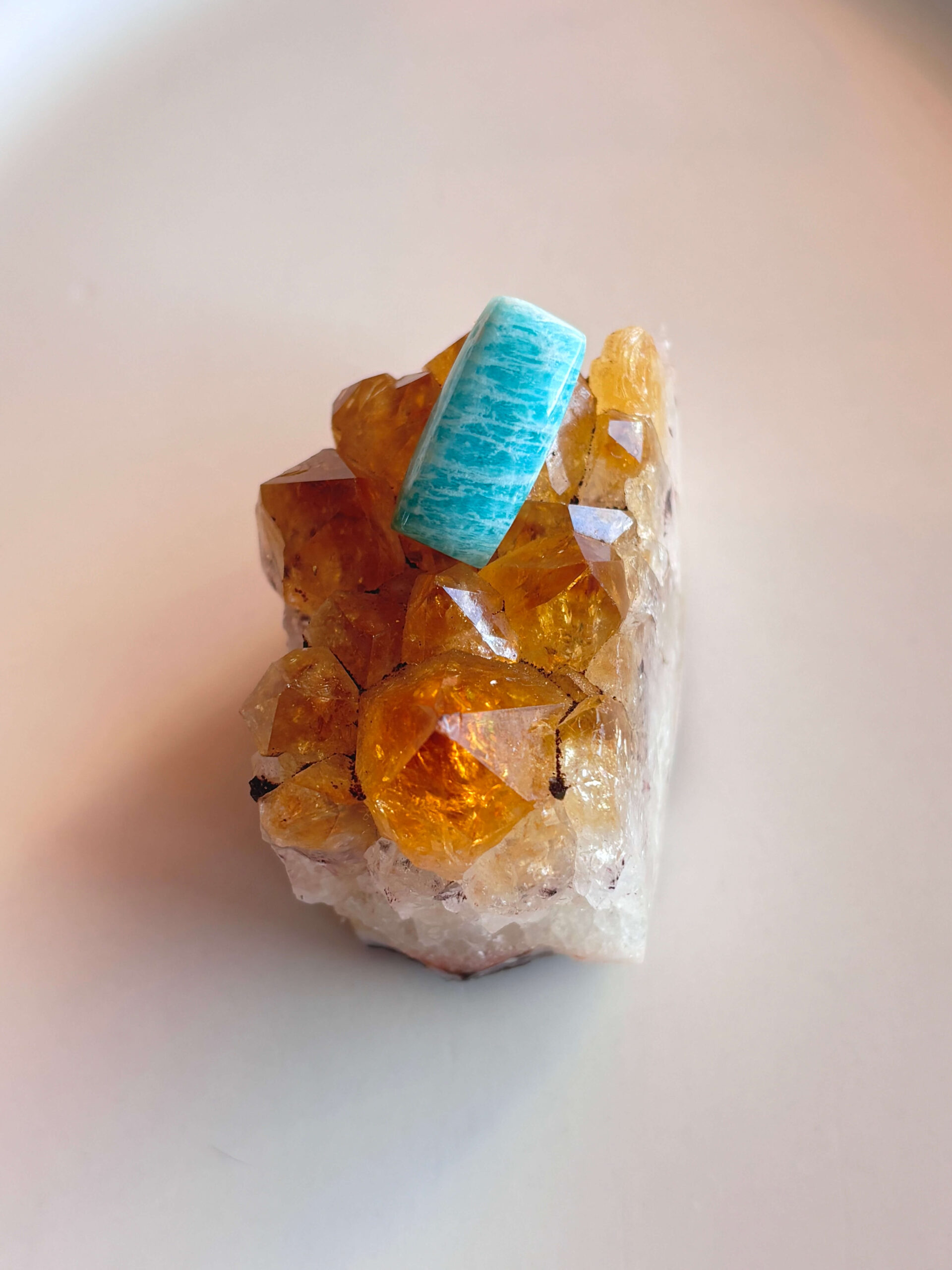 21mm Amazonite Cabochon for Handcrafted Accessories