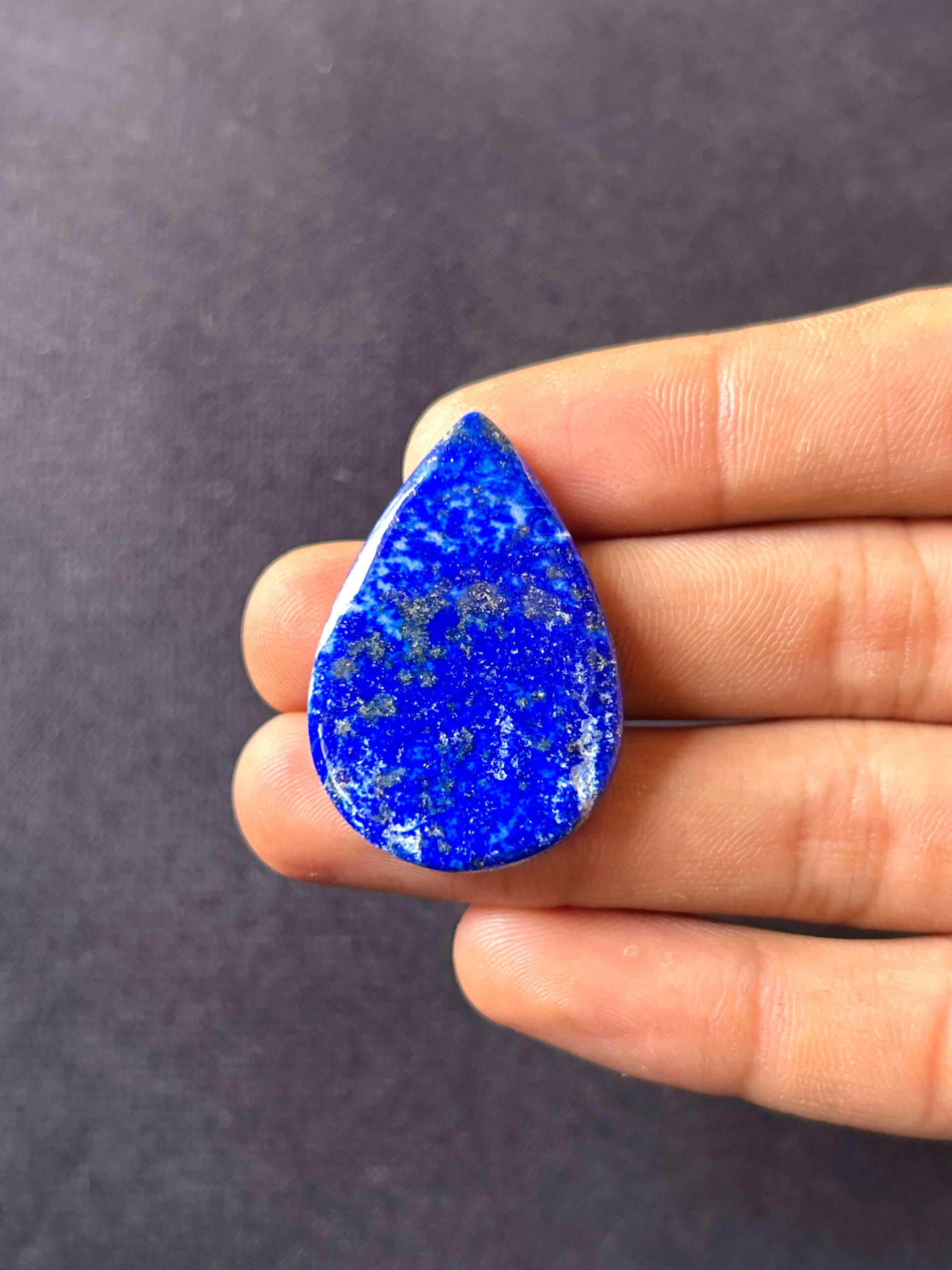 37mm Natural Lapis Lazuli Cabochon