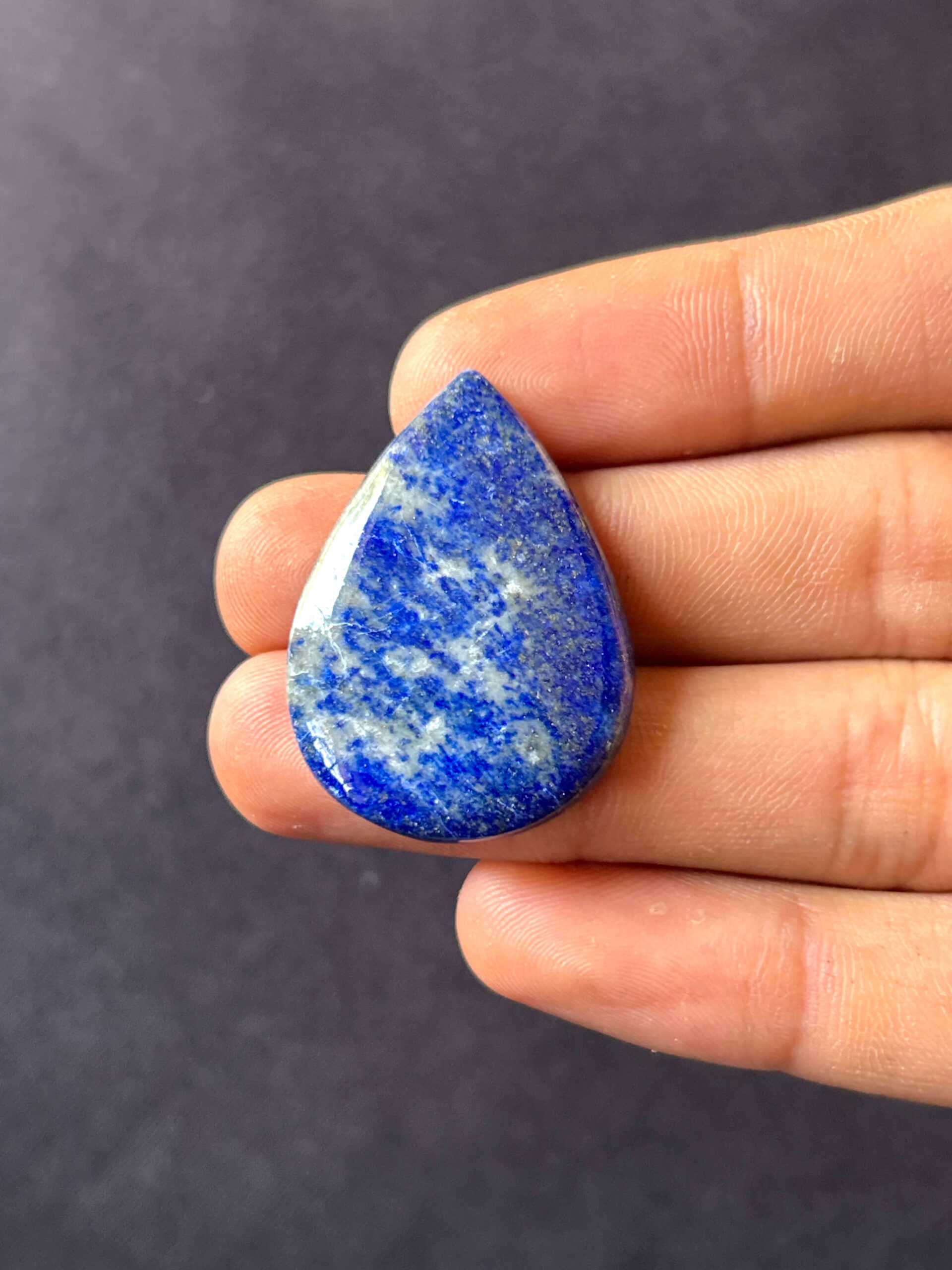 35mm Lapis Lazuli Statement Cabochon