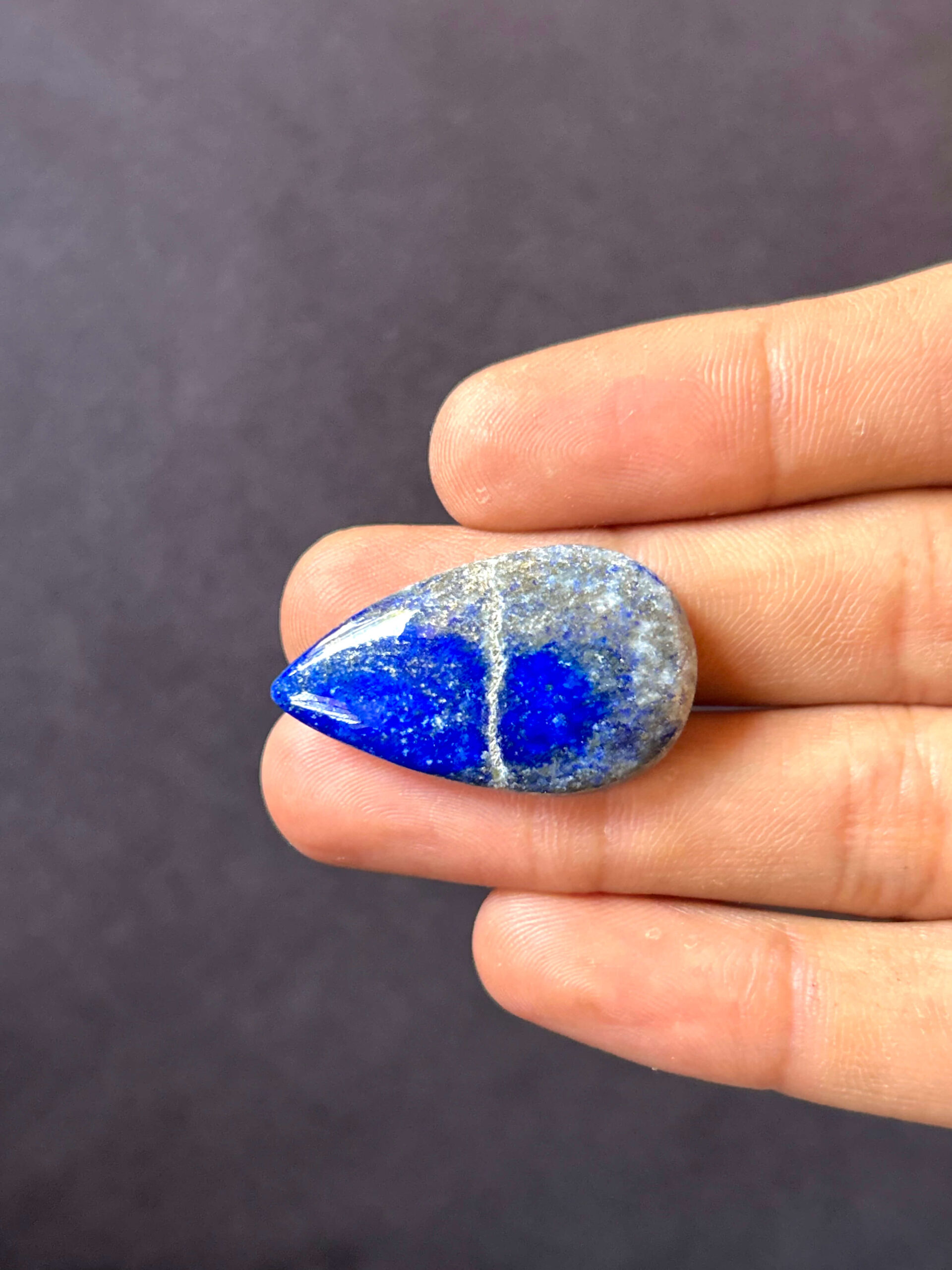 34mm Lapis Lazuli Collector Gemstone - Image 2