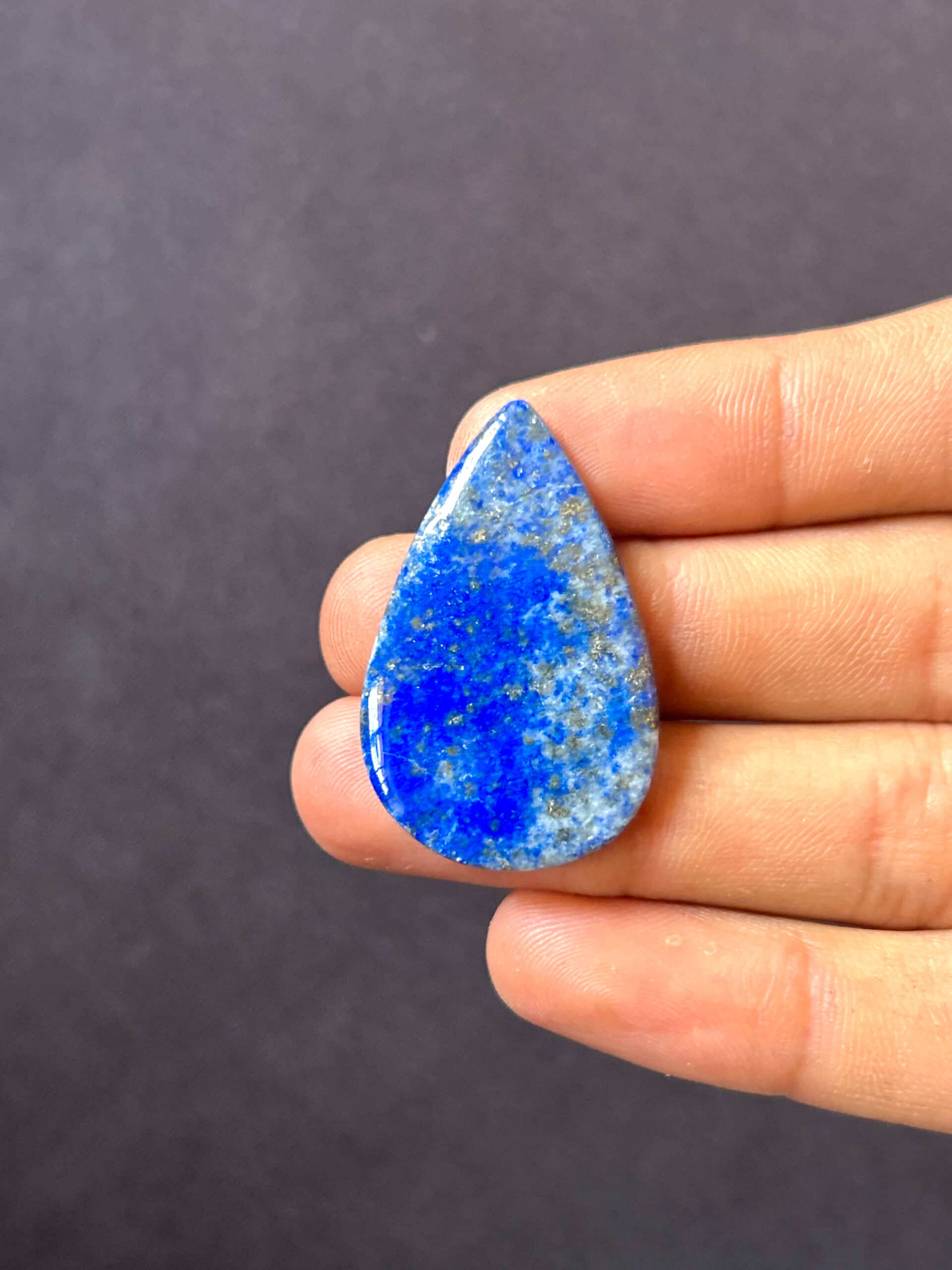 38mm Lapis Lazuli Cabochon for Pendant Making