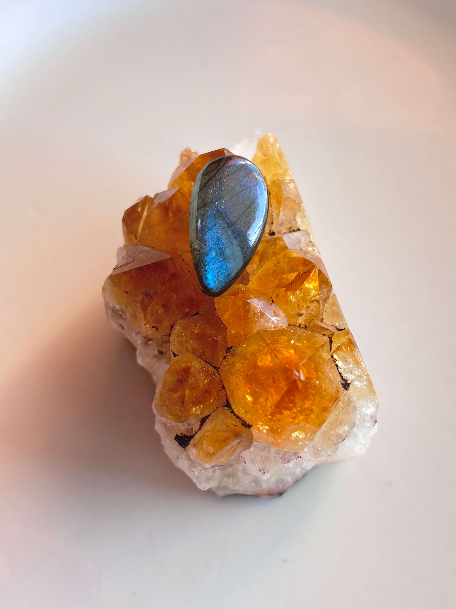 21mm Labradorite Cabochon for Artisan Jewelry