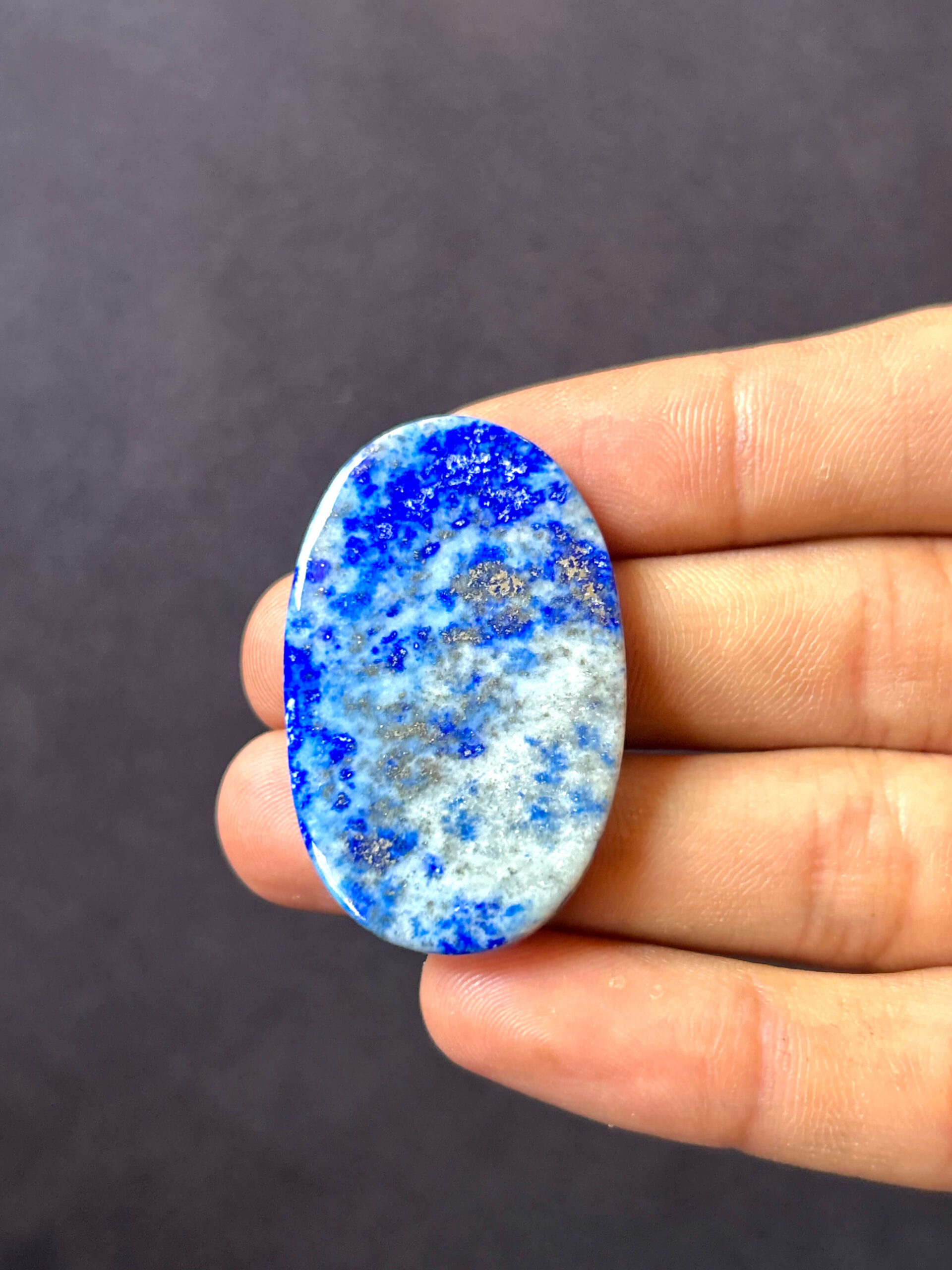 42mm Lapis Lazuli Statement Gemstone