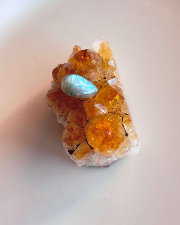19mm Labradorite Cabochon for Handcrafted Accessories