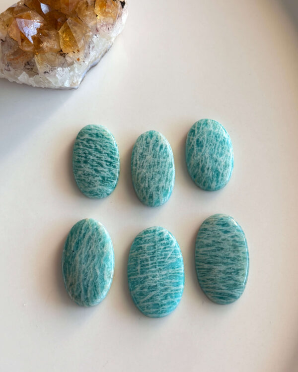 32–36 Oval Amazonite Cabochon