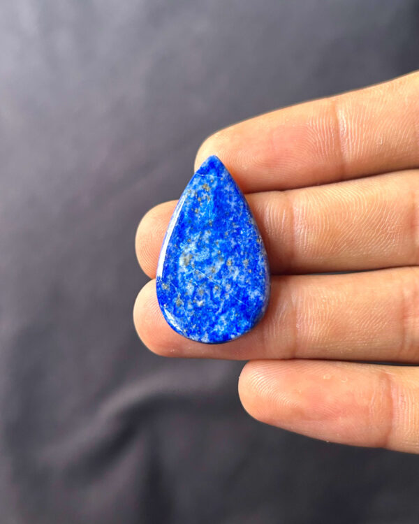 34mm Lapis Lazuli Cabochon with Rich Blue Colour