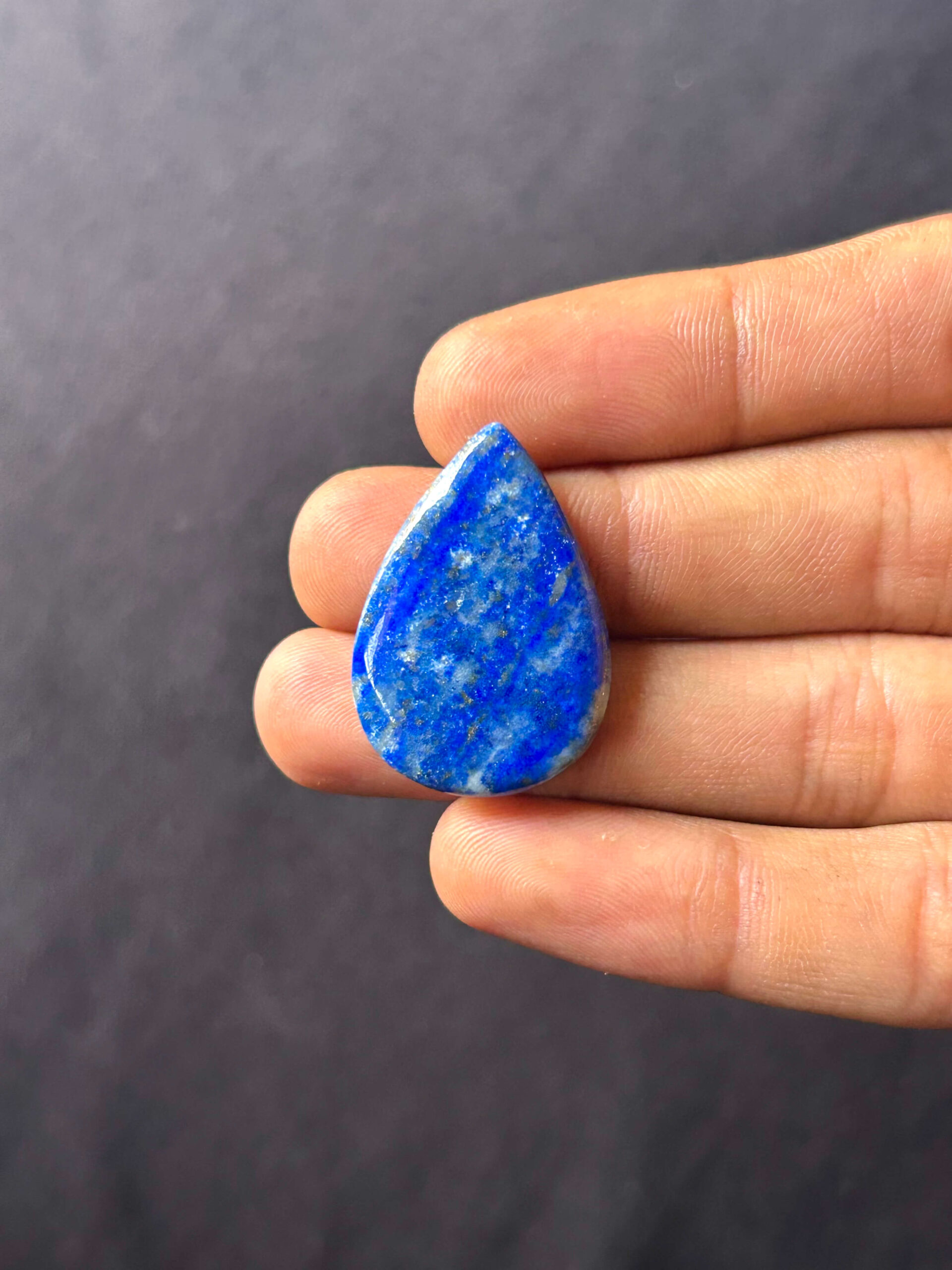 31mm Lapis Lazuli Statement Cabochon