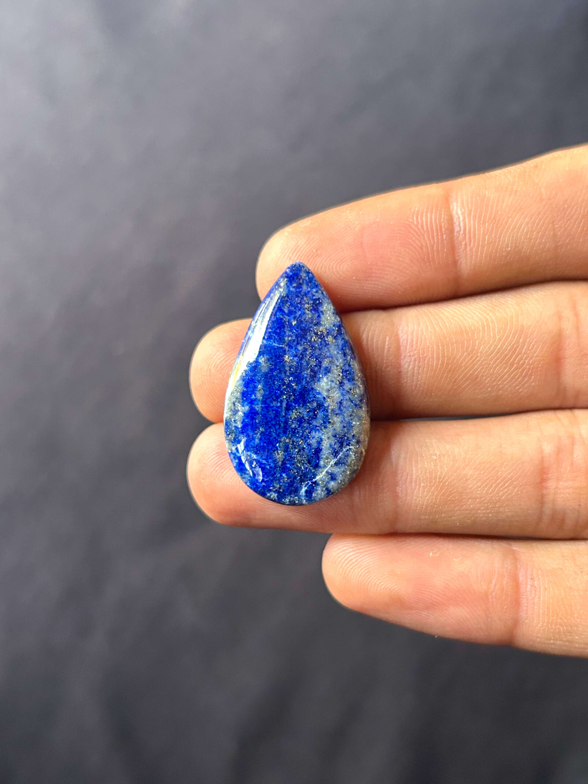 32mm Lapis Lazuli Jewelry Making Stone