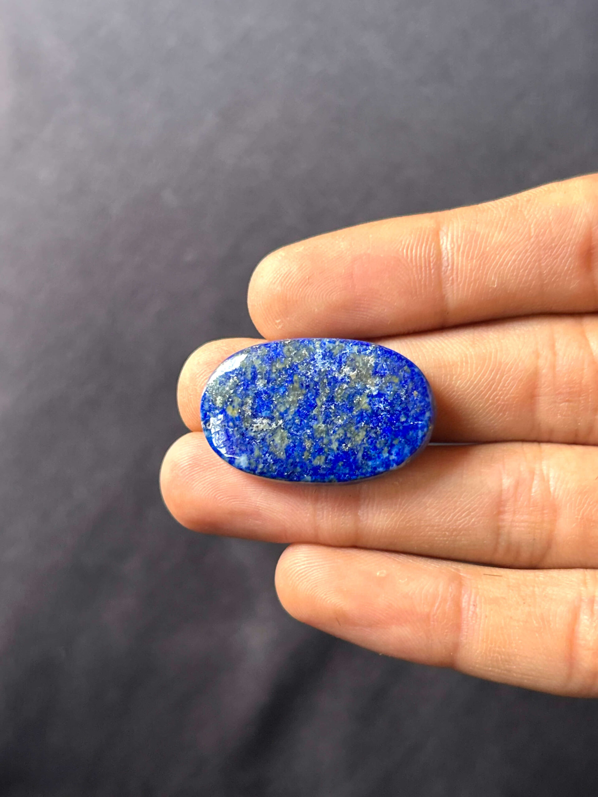 32mm Lapis Lazuli Natural Collector Stone - Image 2