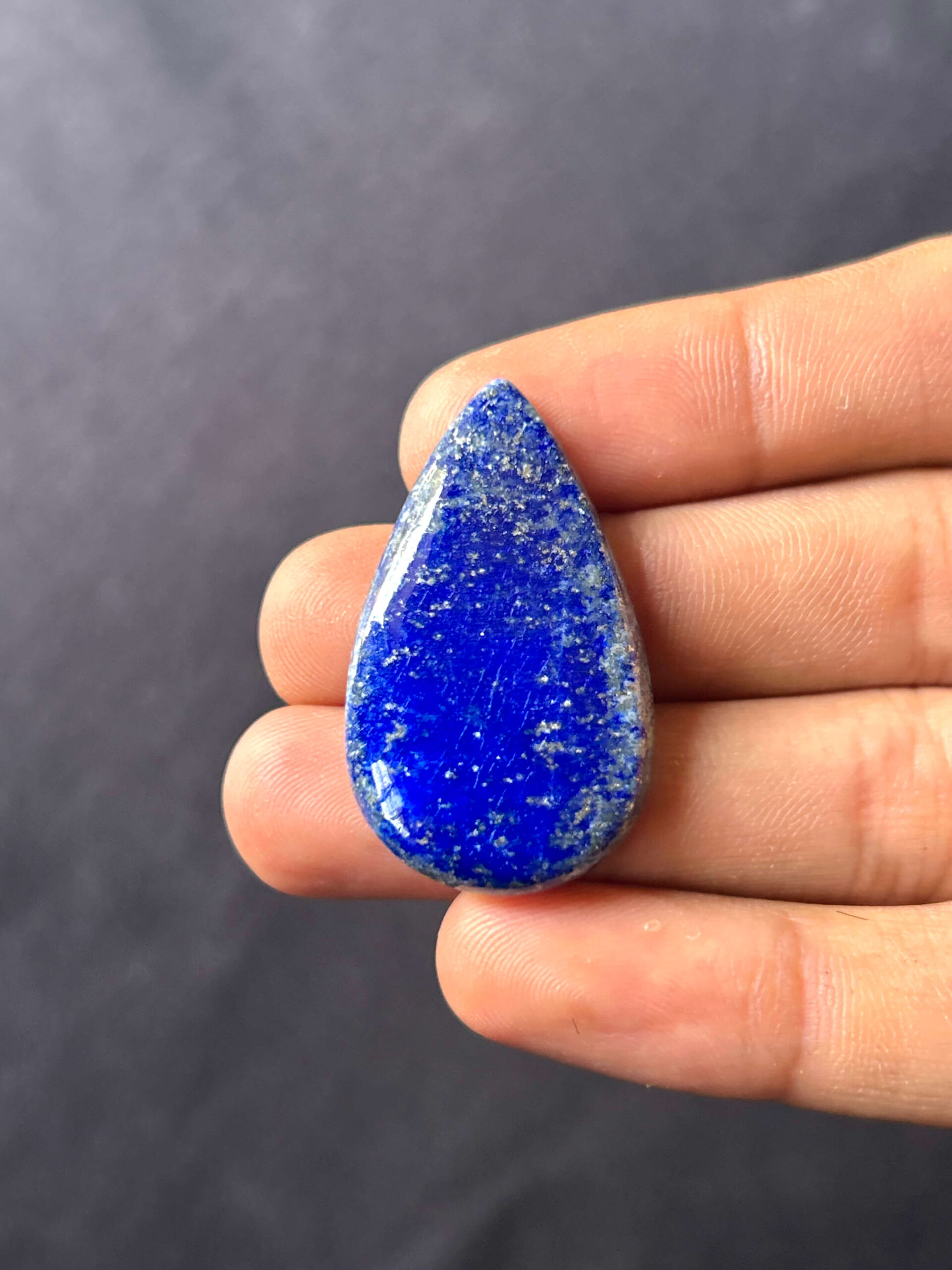 38mm Lapis Lazuli Cabochon for Artisans