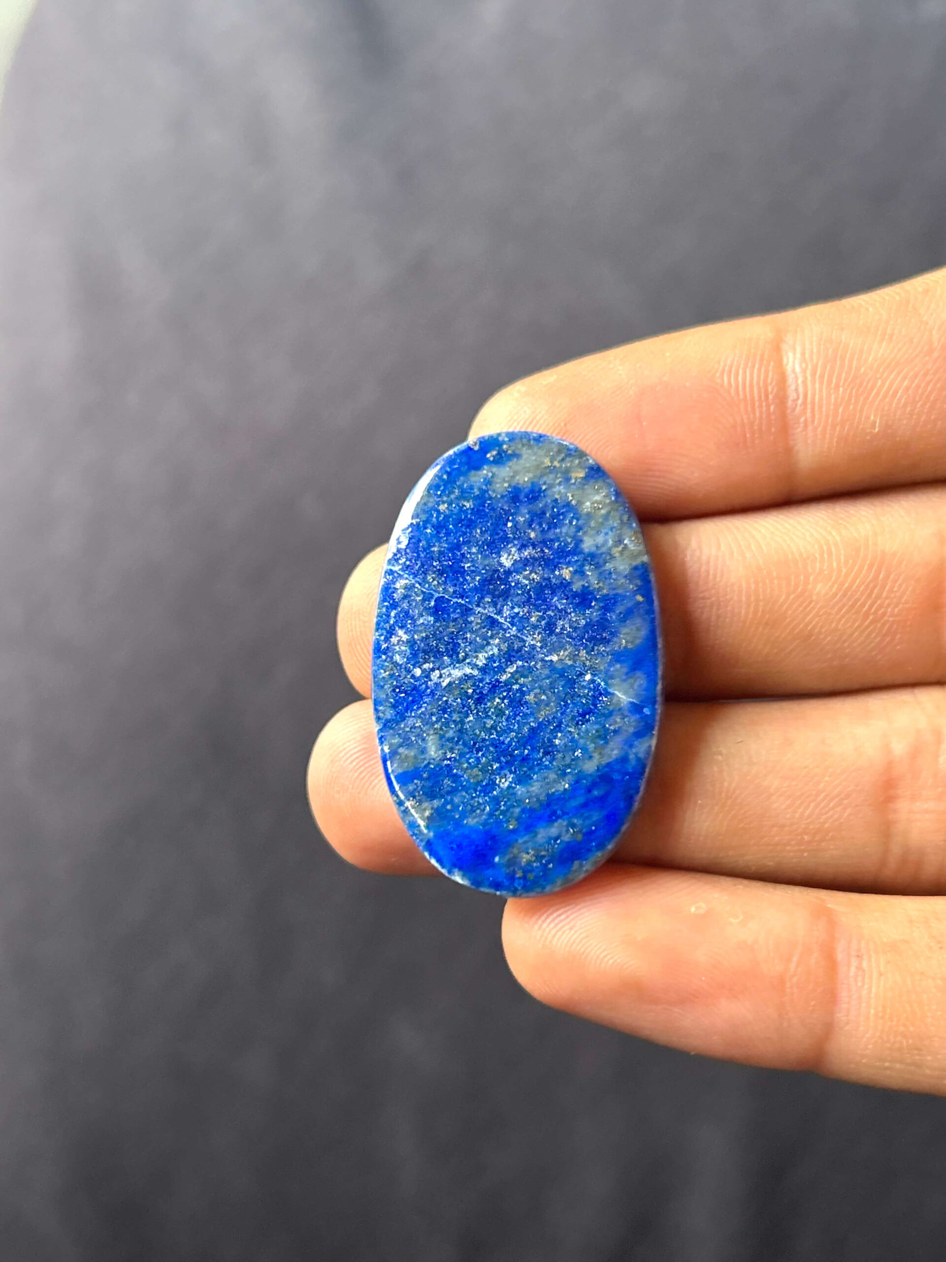 37mm Lapis Lazuli Statement Jewelry Stone