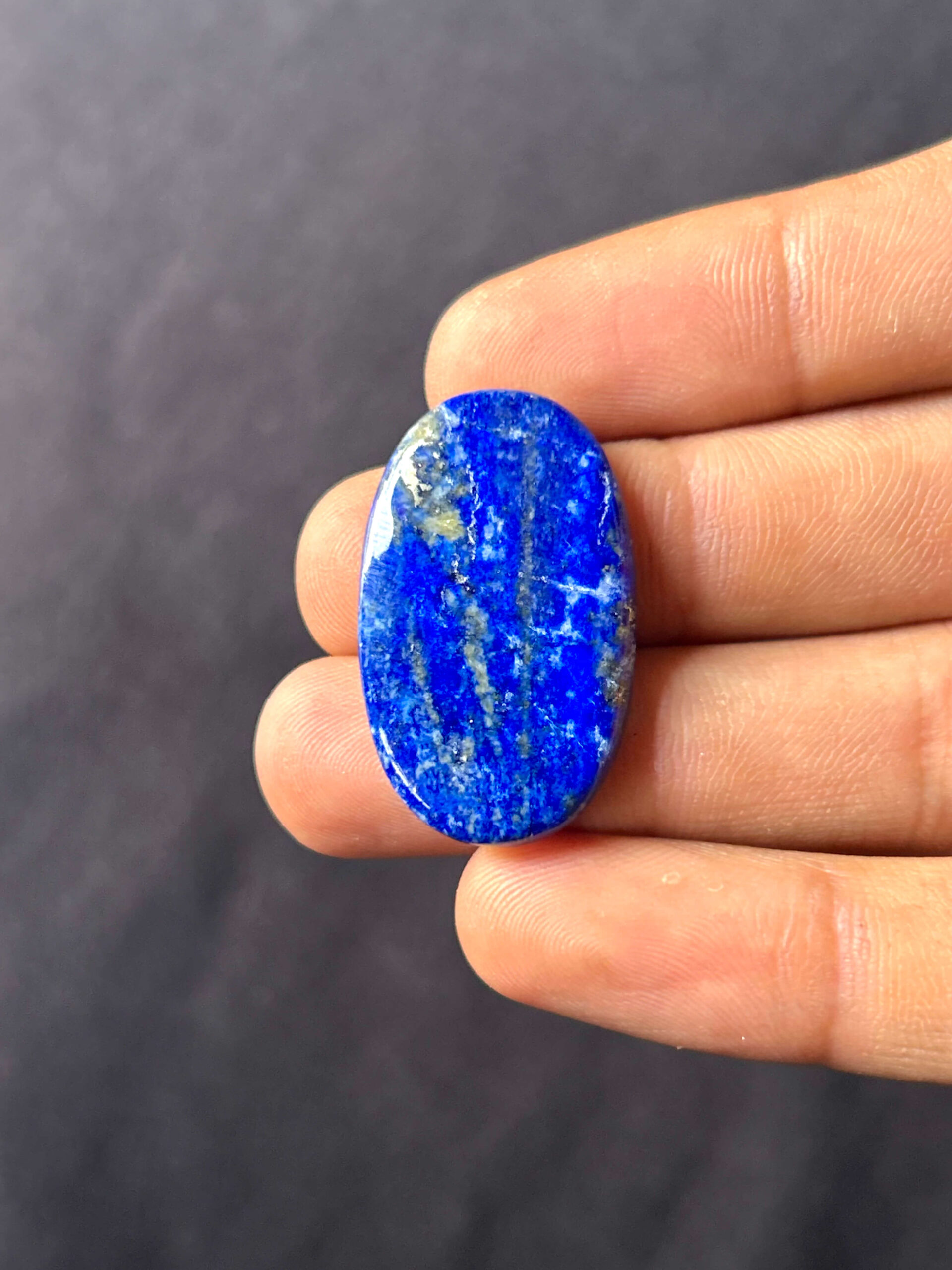 32mm Lapis Lazuli Jewelry Designer Stone