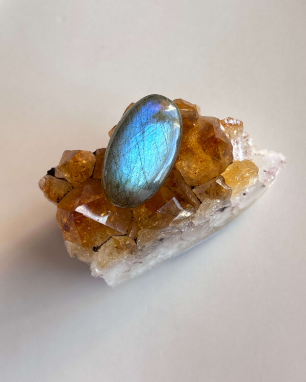 29mm Labradorite Cabochon for Pendant Making