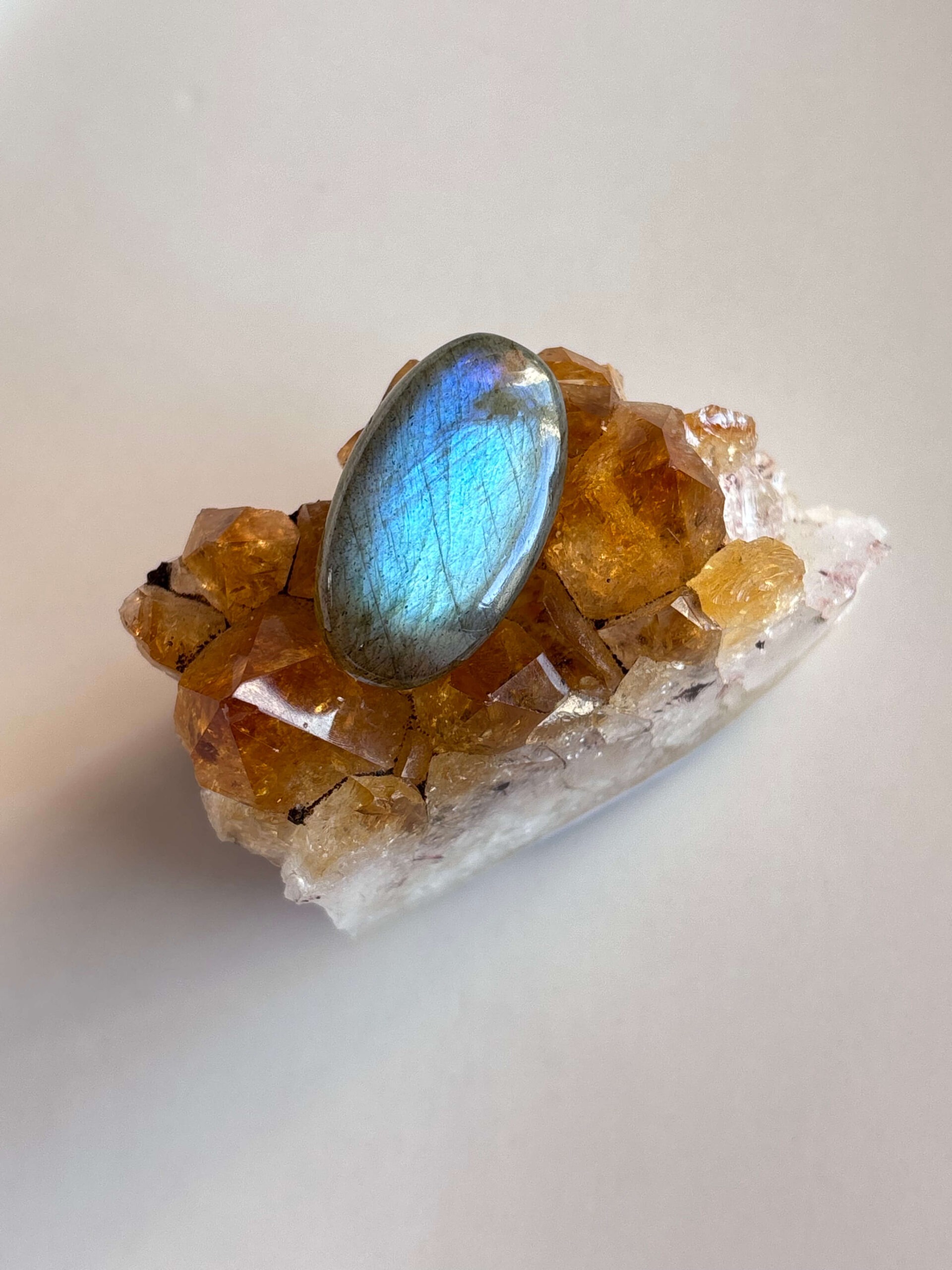 29mm Labradorite Cabochon for Pendant Making