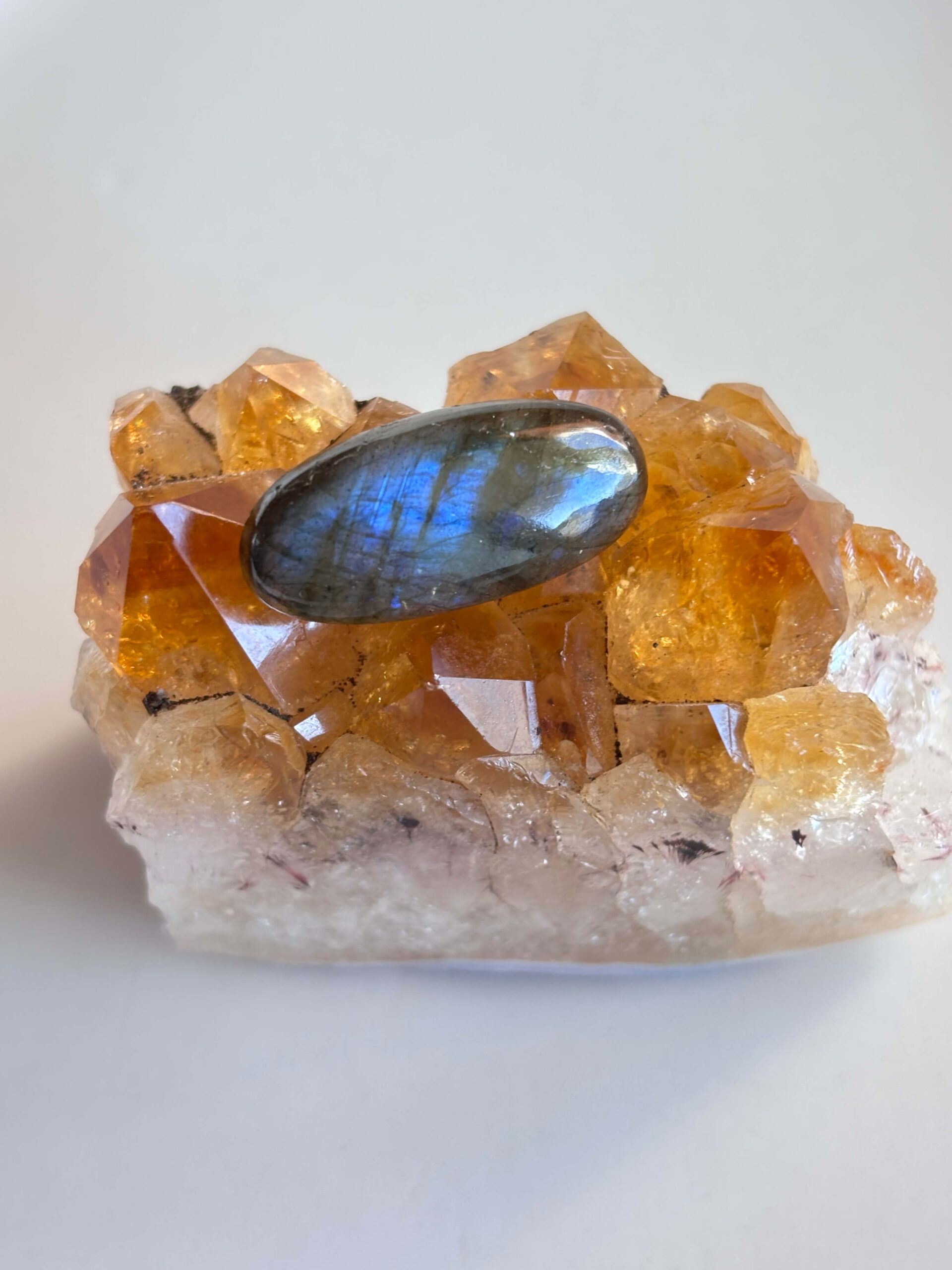 26mm Labradorite Cabochon for Beaded Pendants