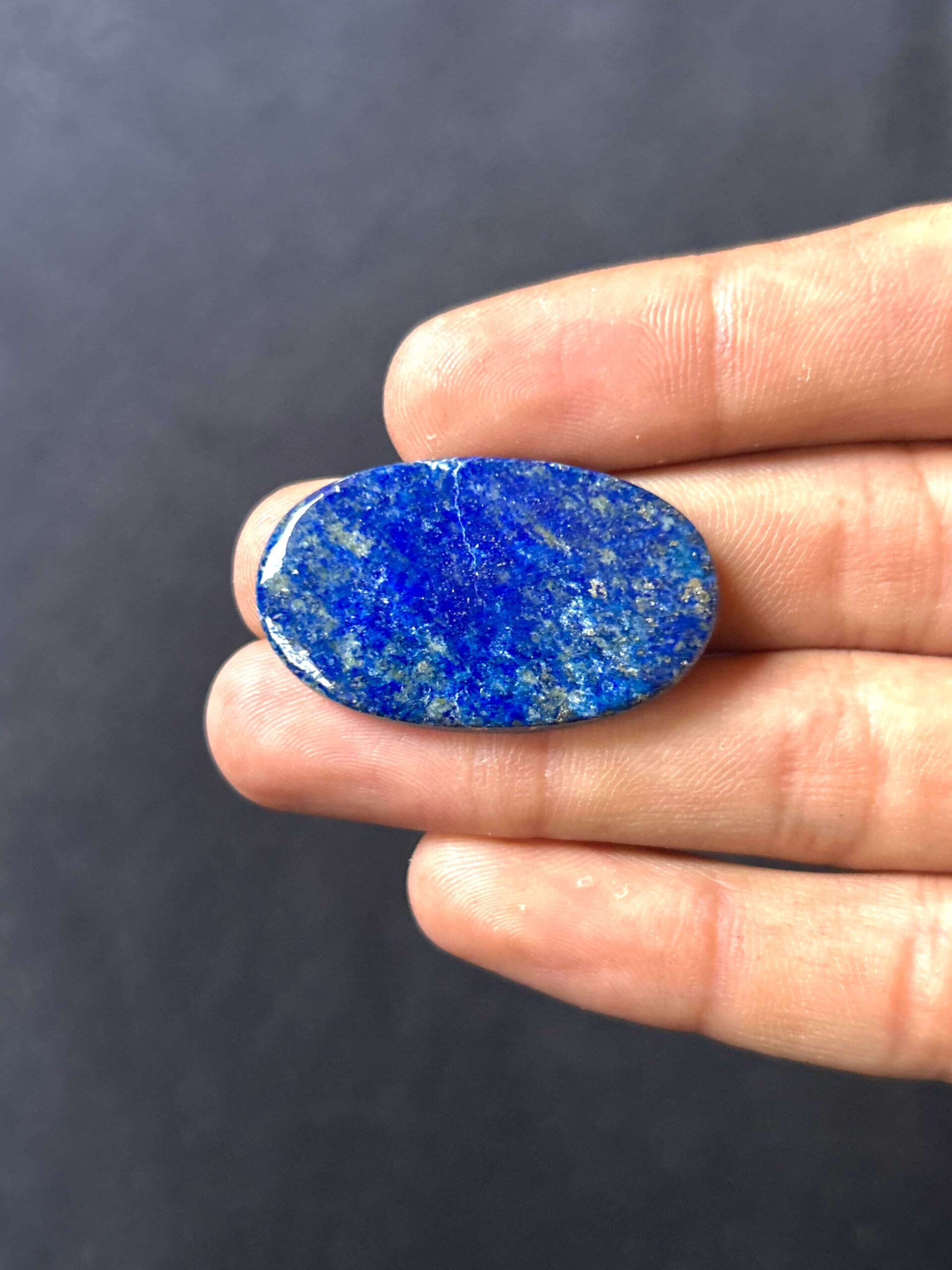 37mm Lapis Lazuli One of a Kind Stone - Image 2