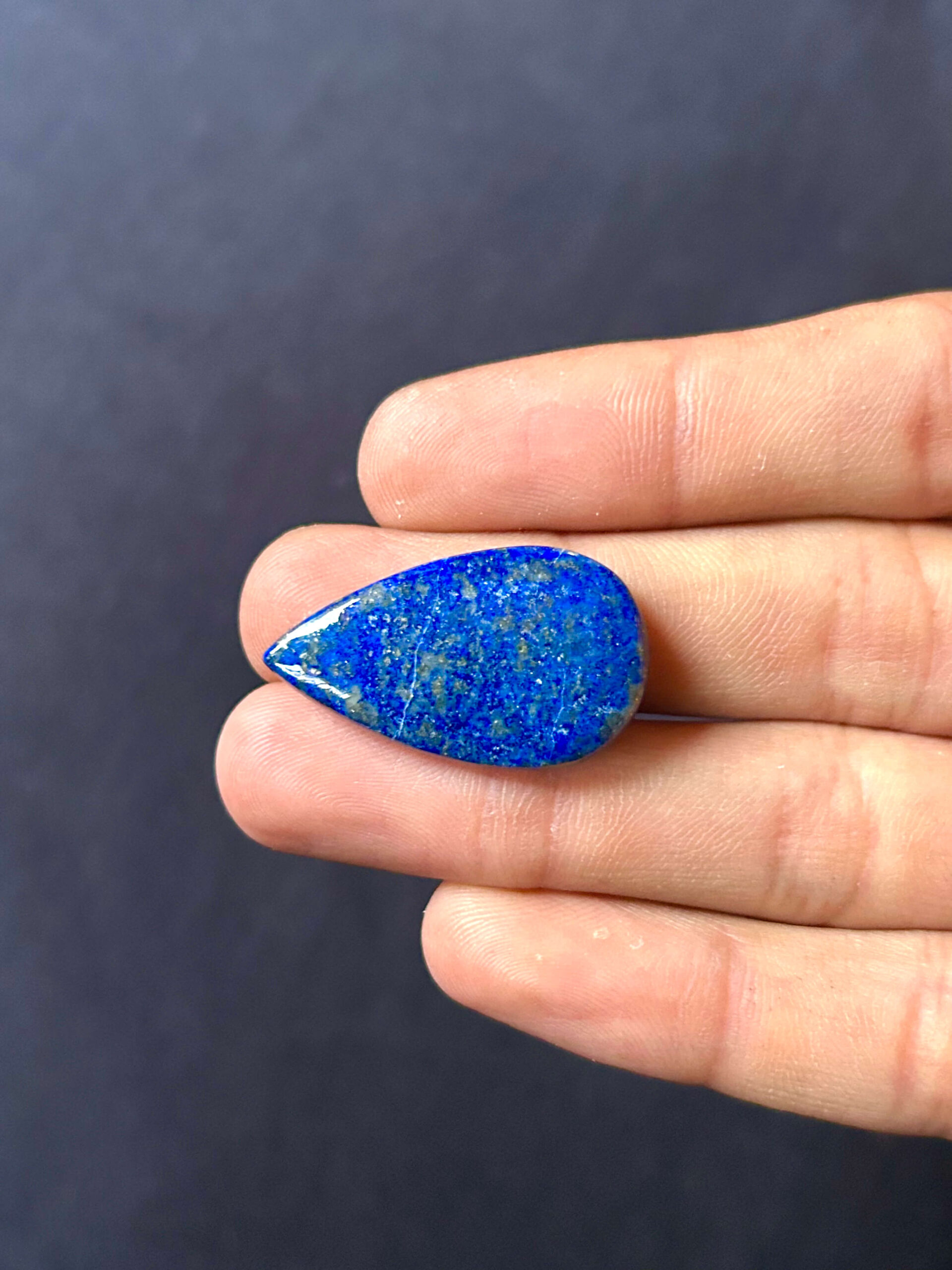 32mm Lapis Lazuli Artisan Gemstone - Image 2