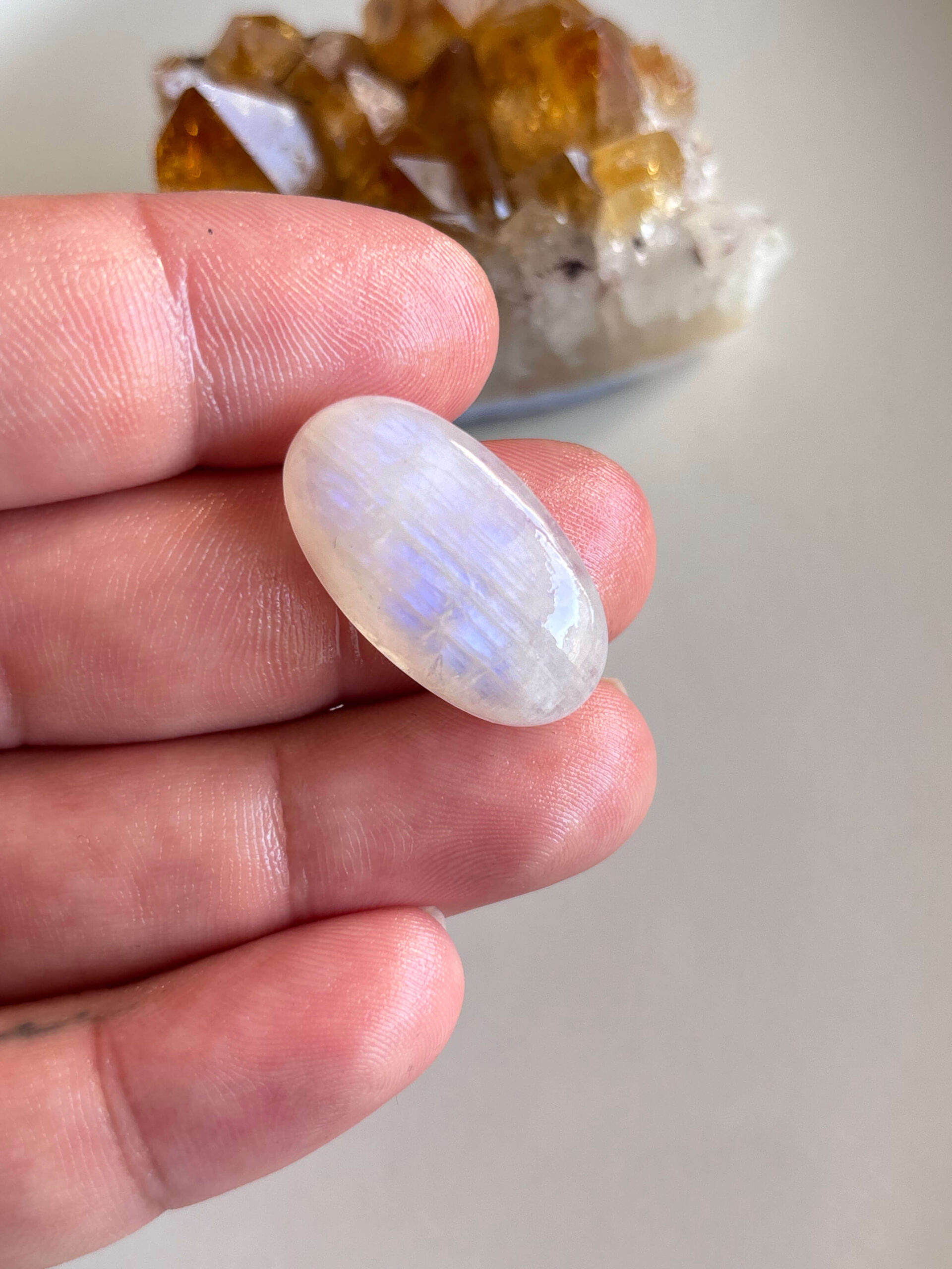 29mm Moonstone Cabochon for Creative Pendant Designs - Image 2