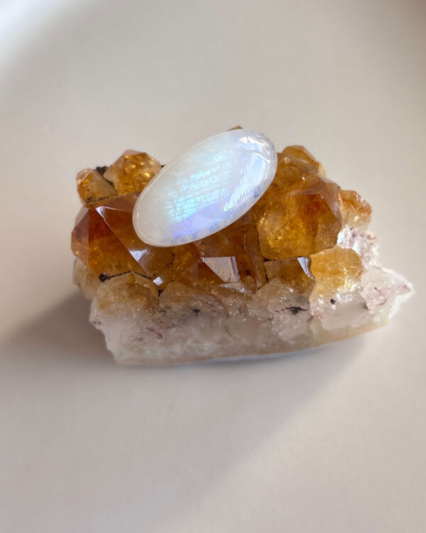 29mm Moonstone Cabochon for Handmade Necklaces