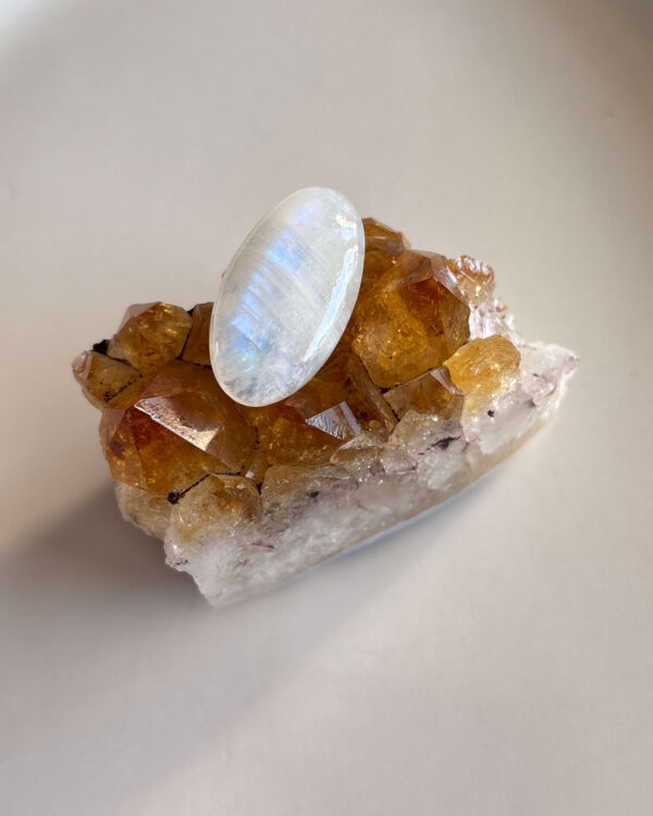 29mm Moonstone Cabochon for Creative Jewelry Designs