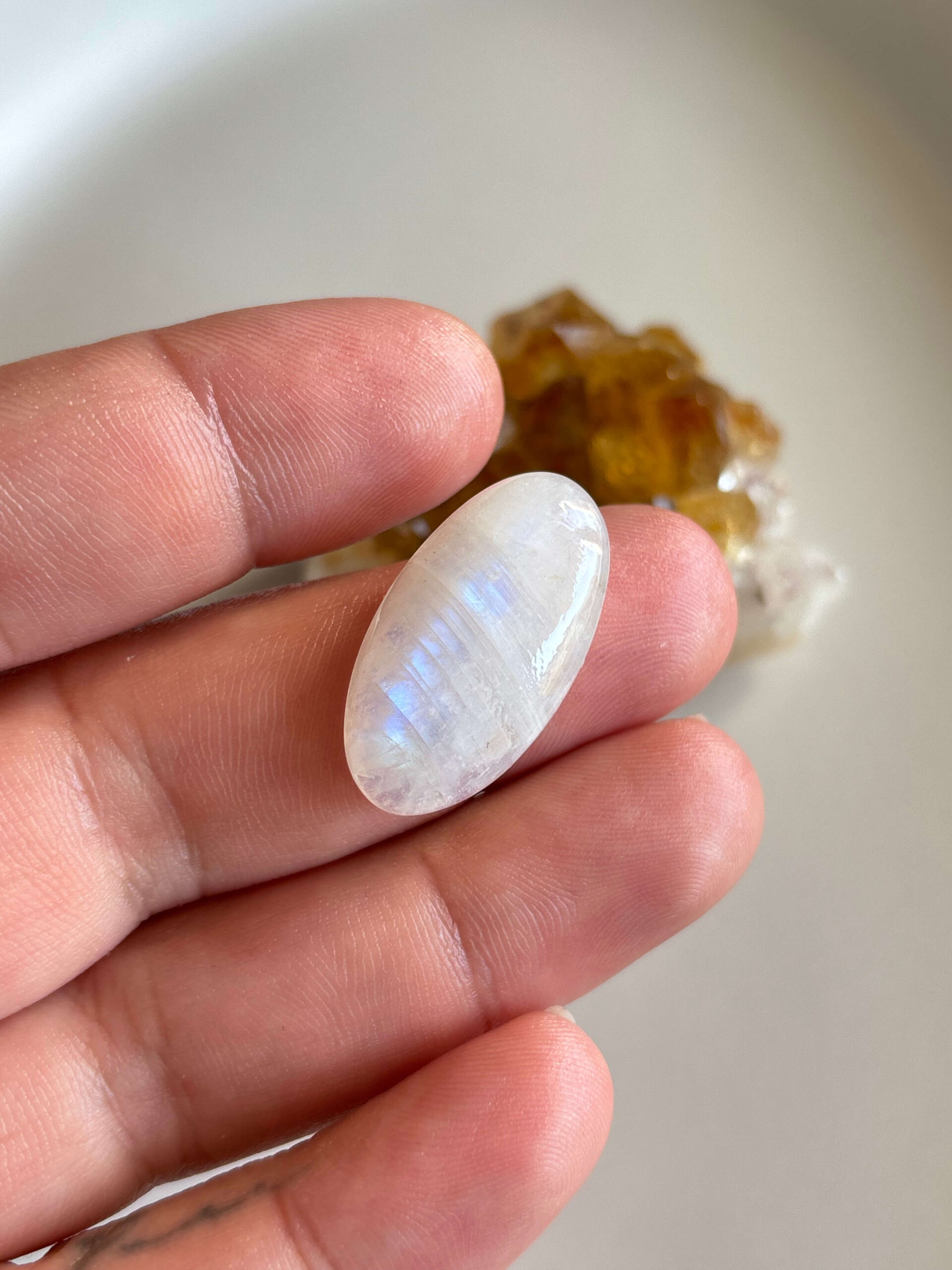 29mm Moonstone Cabochon for Creative Jewelry Designs - Image 2